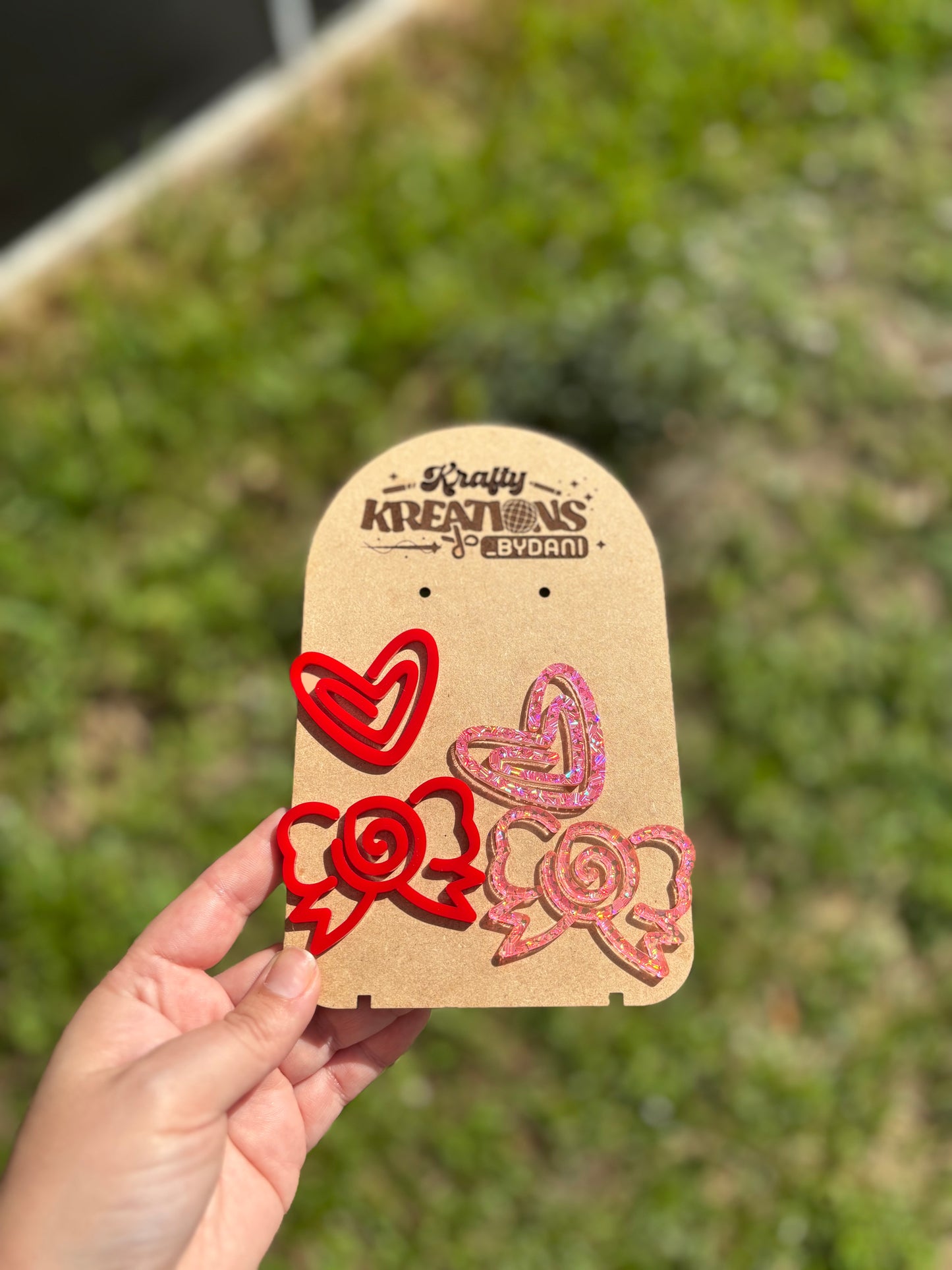 Valentine bookmarks