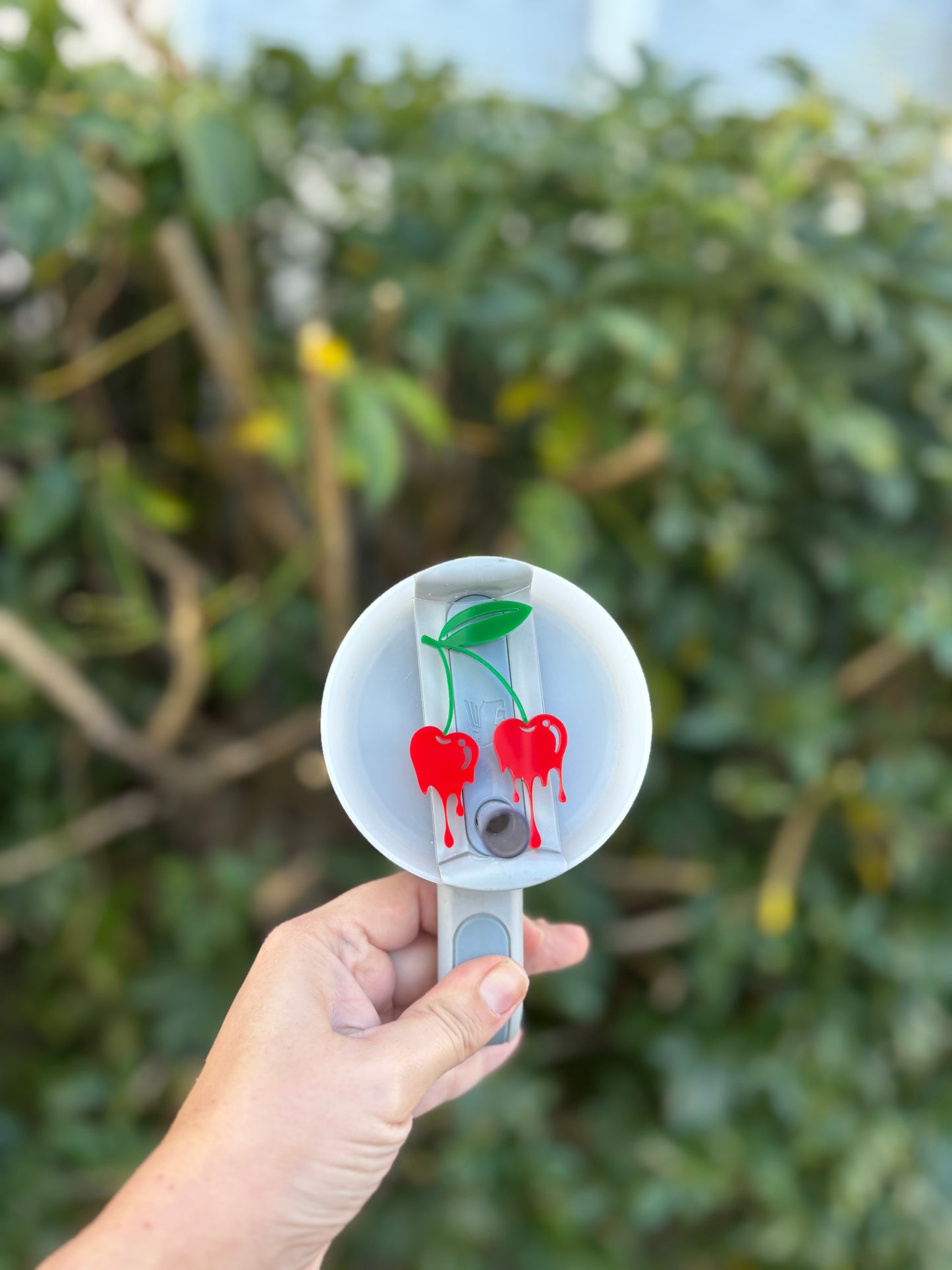 Cherry tumbler topper