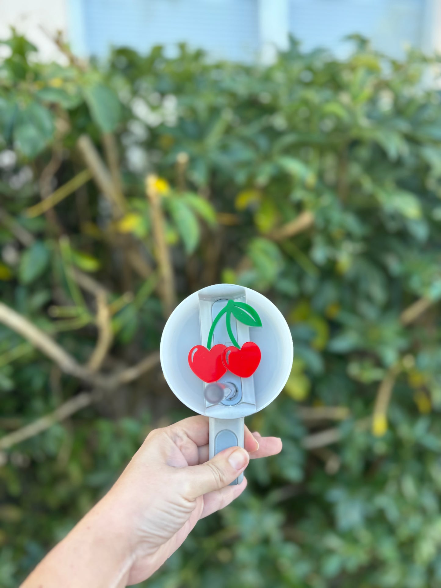 Cherry tumbler topper