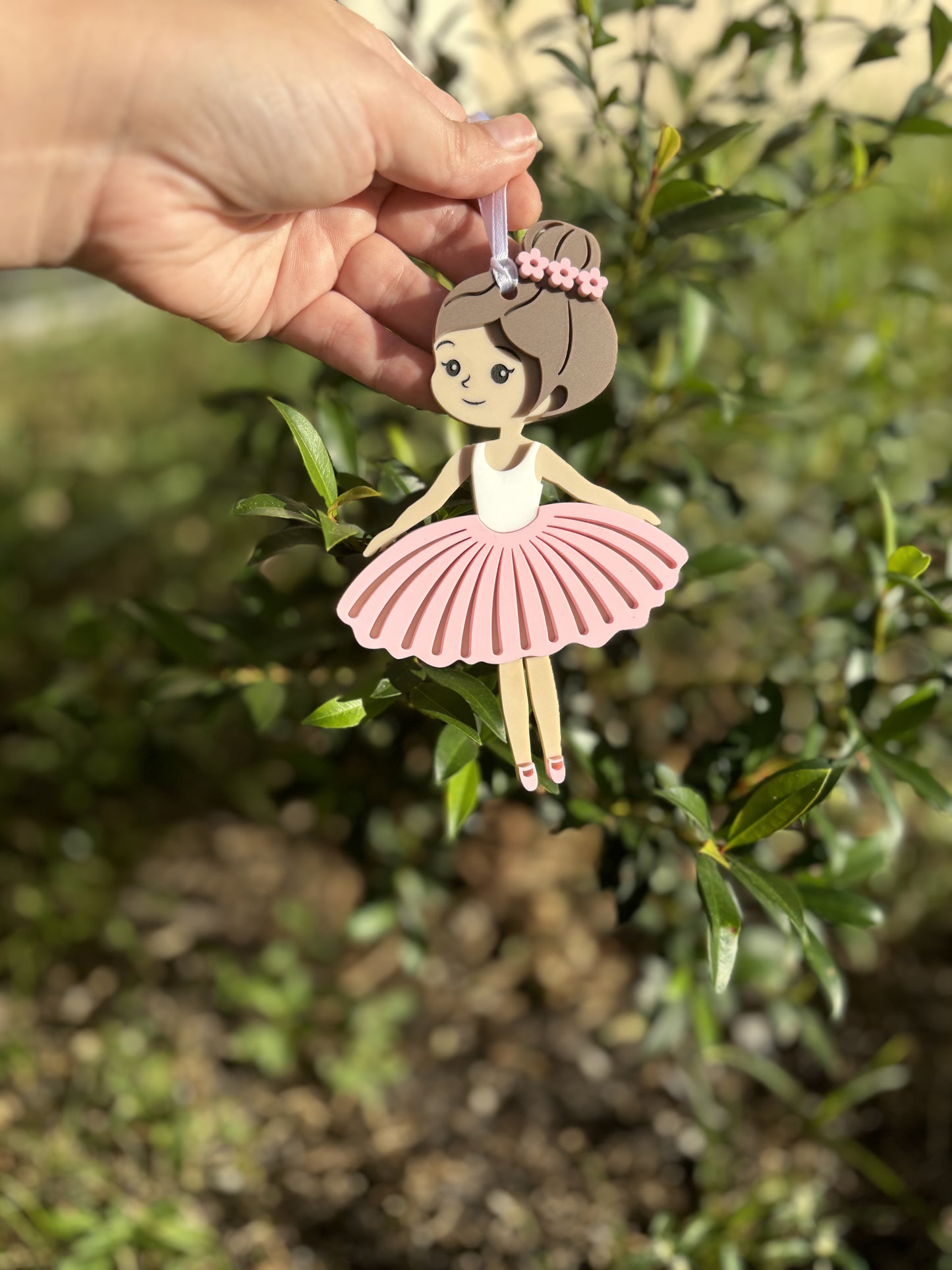 ballerina ornament, personalized dancer ornament, cute dancer ornament