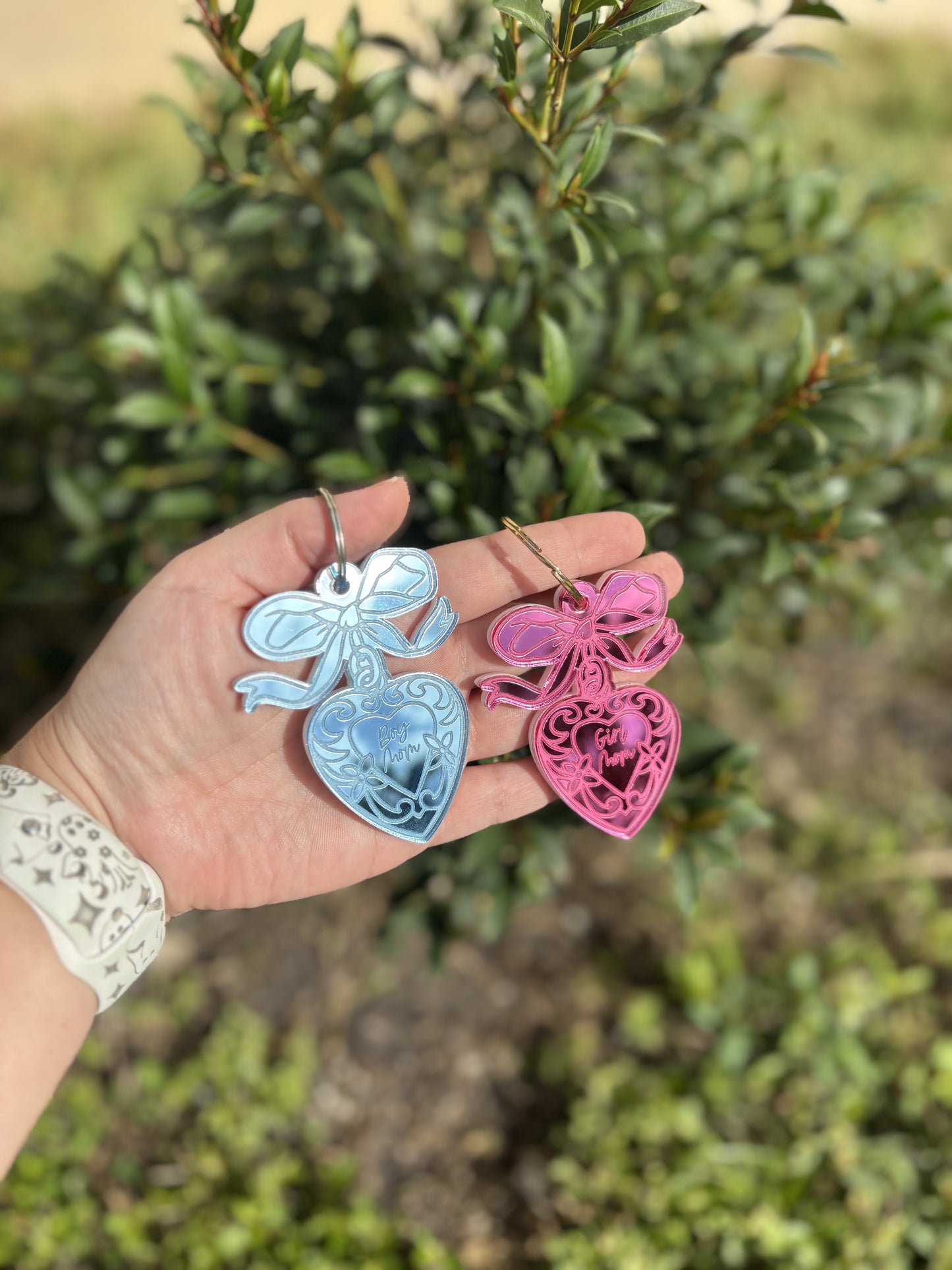 Locket keychain