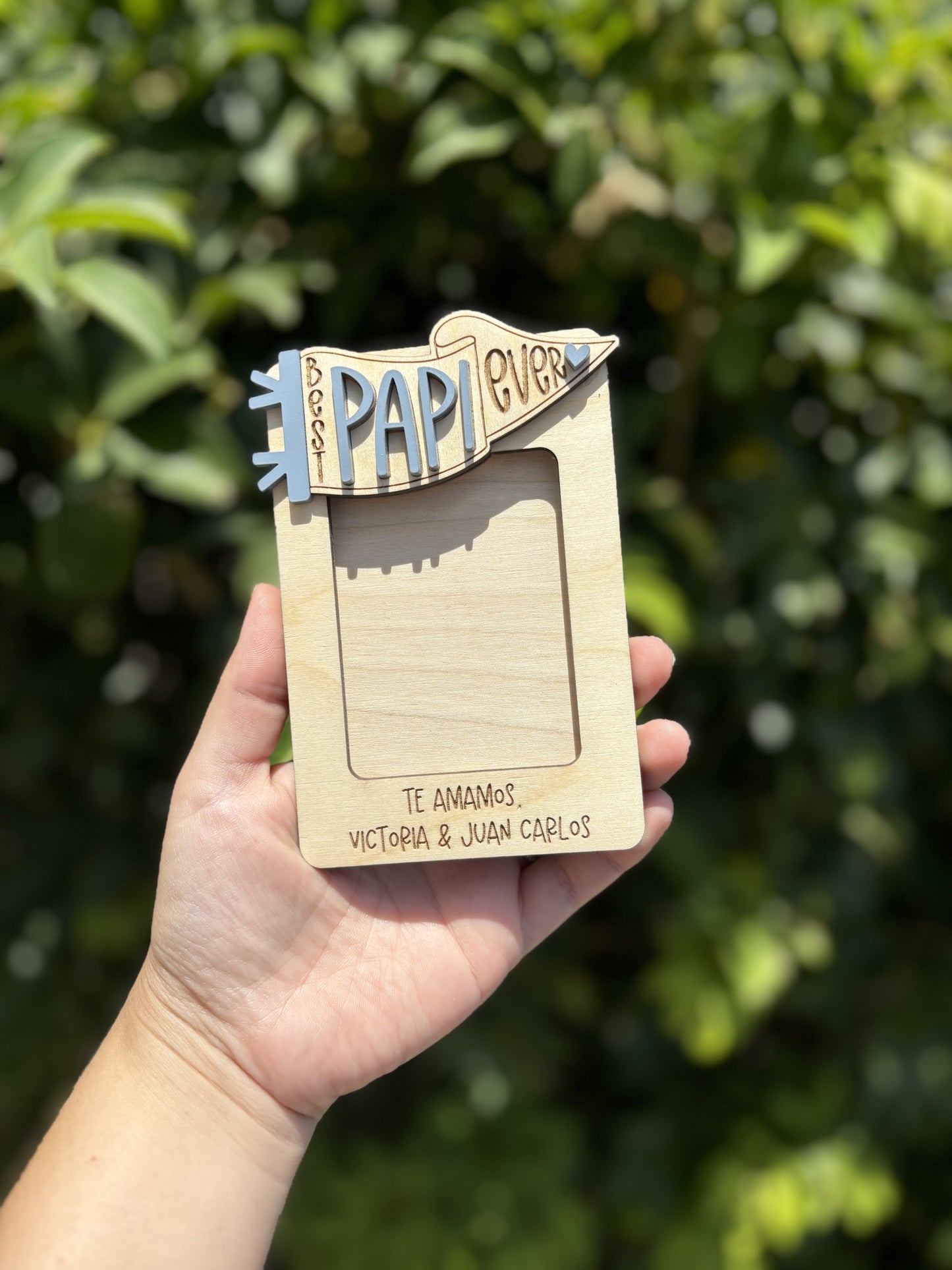 Best Dad Ever Father’s Day Gift Frame Magnet | Custom Picture Frame | Sentimental Gift | Gift For dad| Happy Father’s Day | Picture Frame