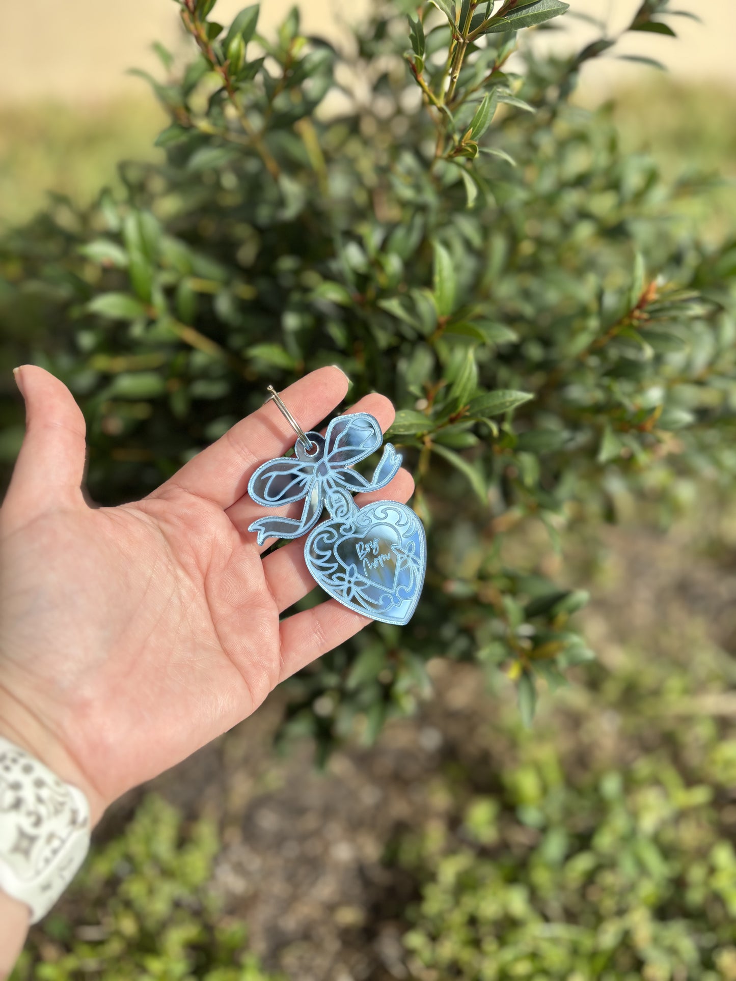 Locket keychain