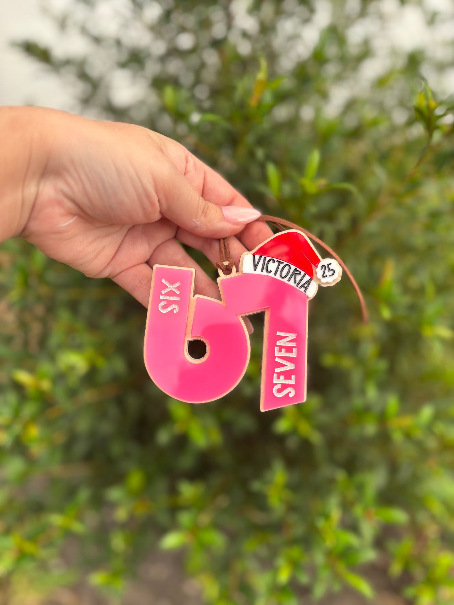 Six Seven Christmas ornament