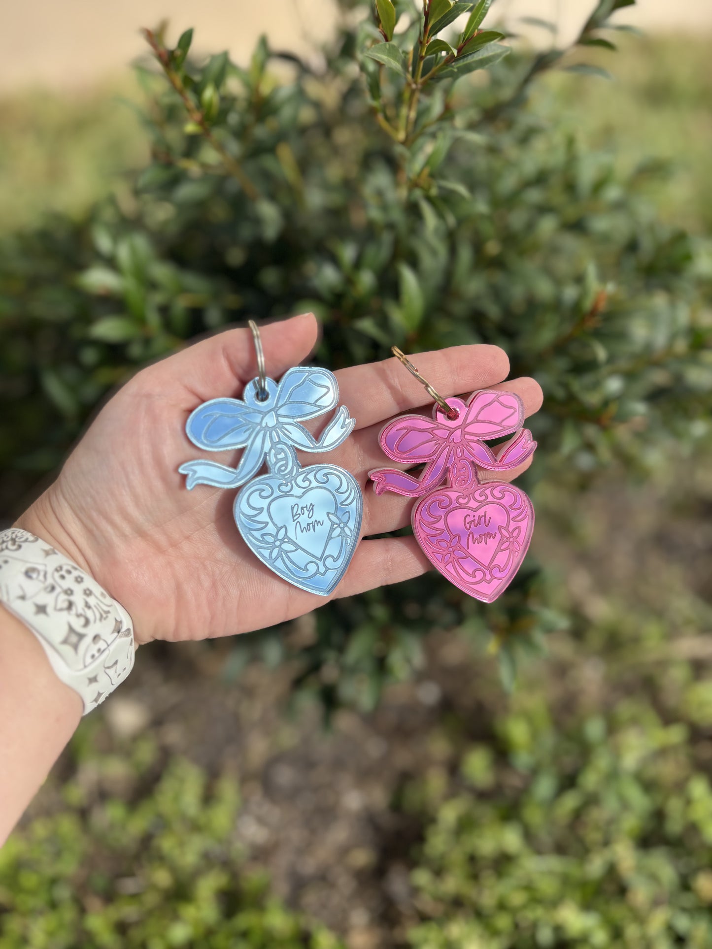 Locket keychain