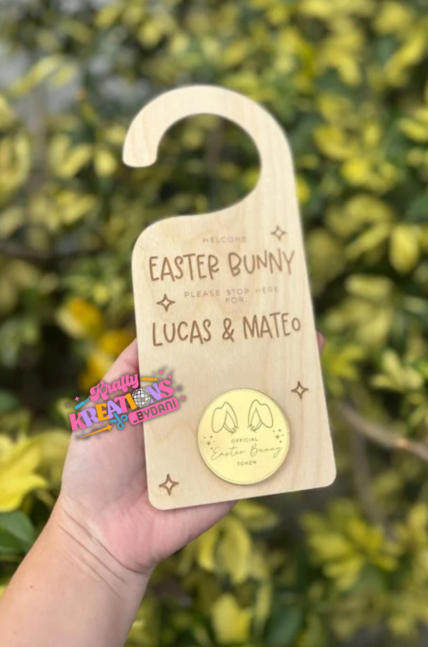 Easter door hanger