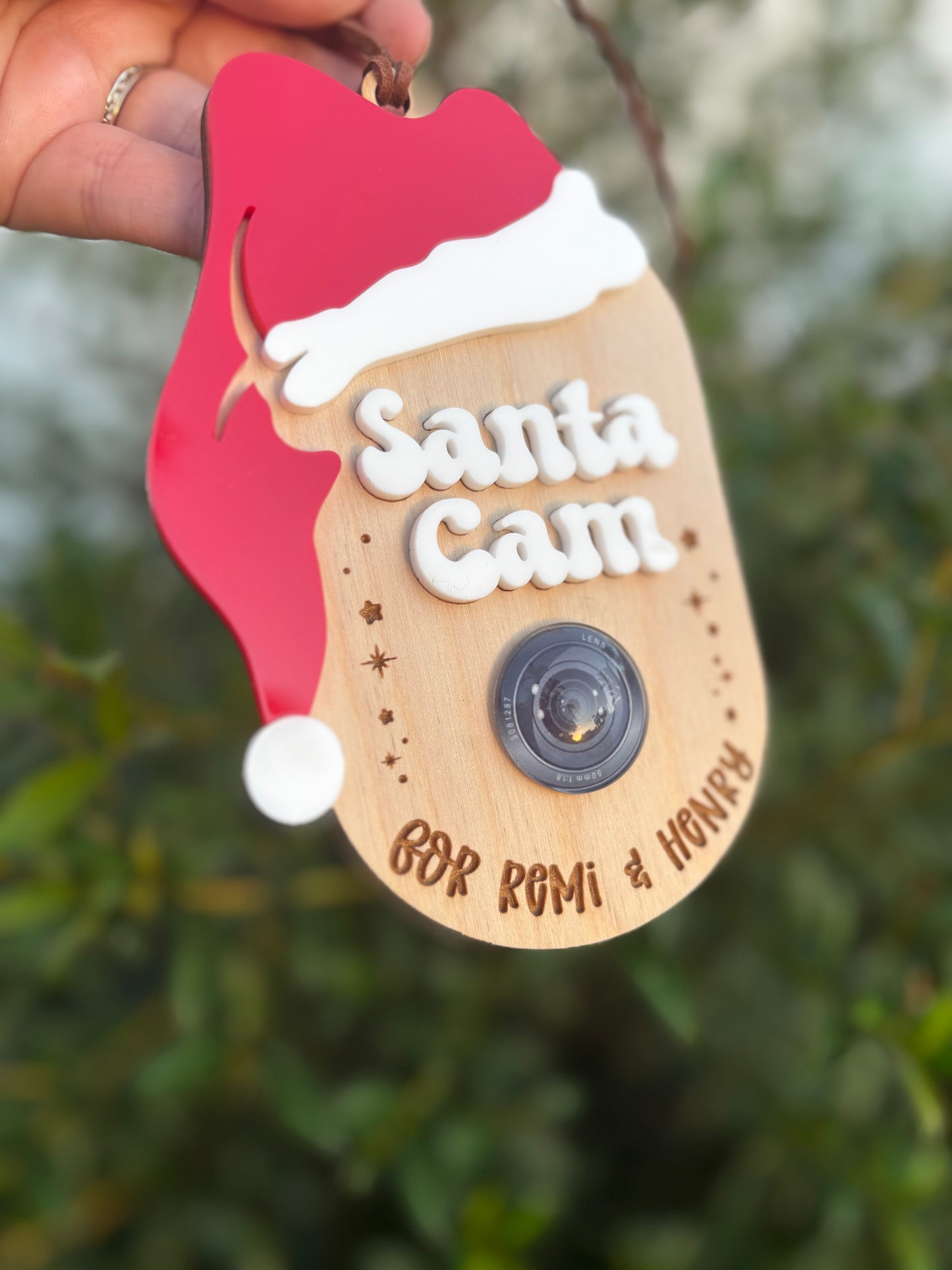 Christmas Cam | Santa Cam | Elf Surveillance | Santa Camera | Christmas Magic | Christmas ornament | Elf Cam | Elf Camera | Elf Watch