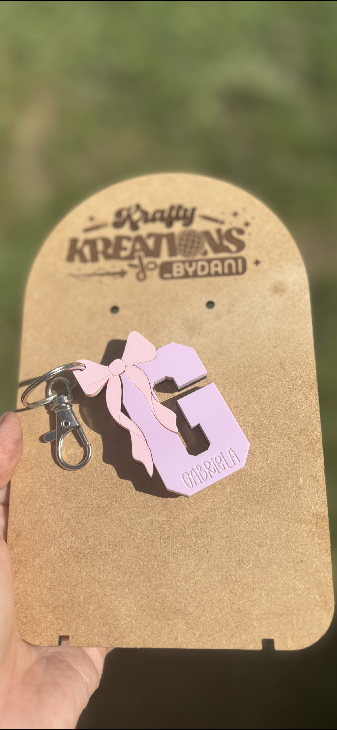 Varsity bow Letter backpack tag, Varsity Letter Keychain, Bow Keychain, Initial keychain