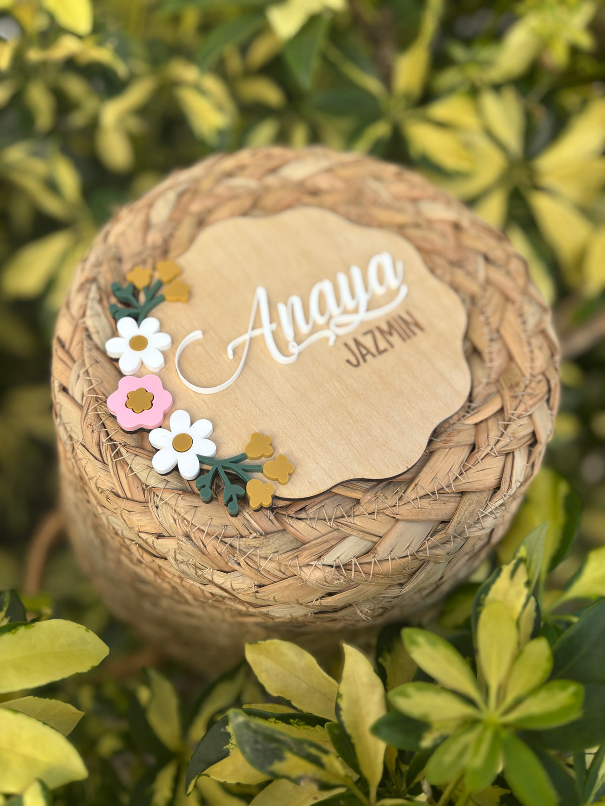 Wildflower Newborn Announcement