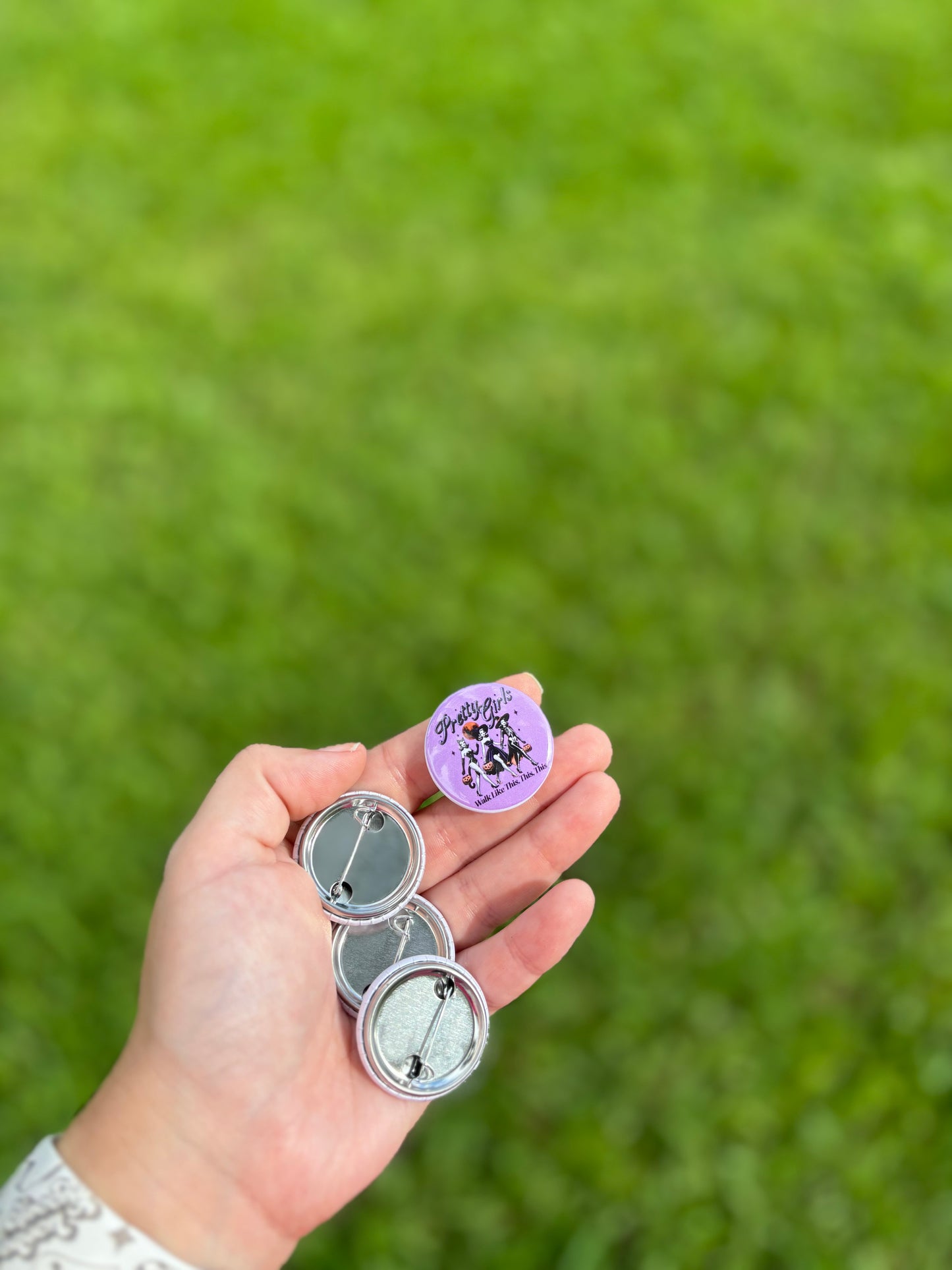 Halloween witch pin