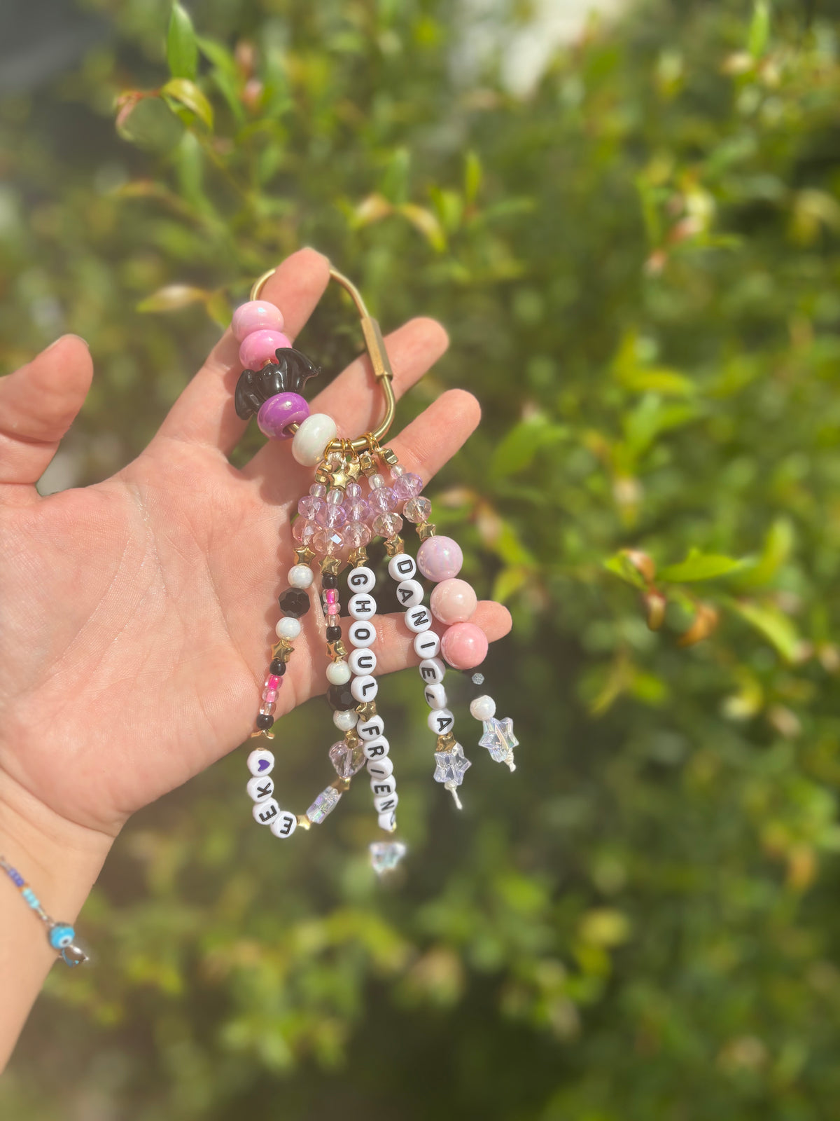 Pastel Halloween bag charm