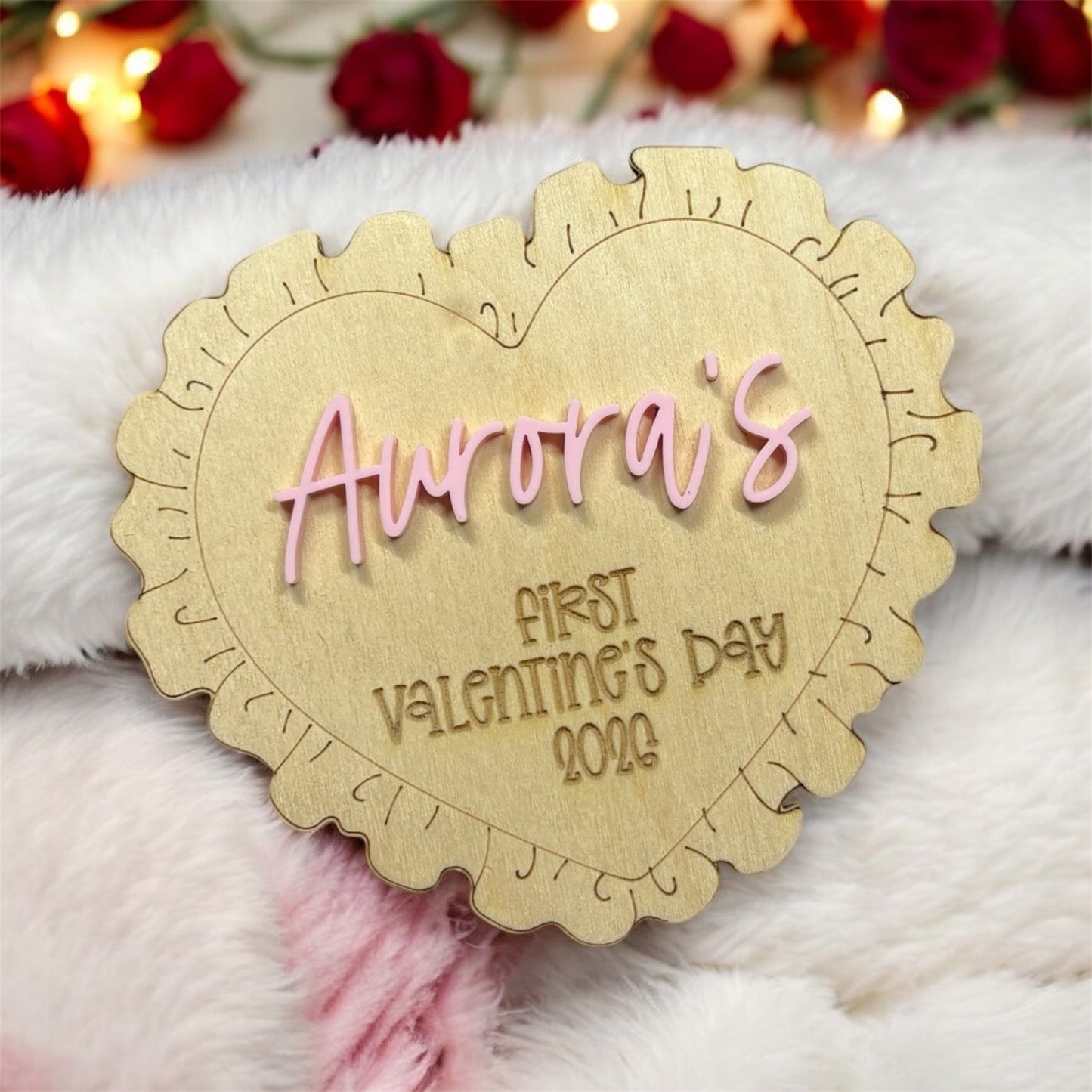 My first valentines baby keepsake