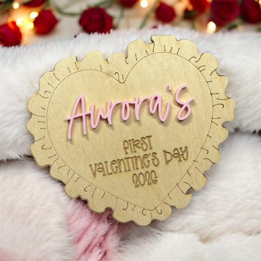 My first valentines baby keepsake