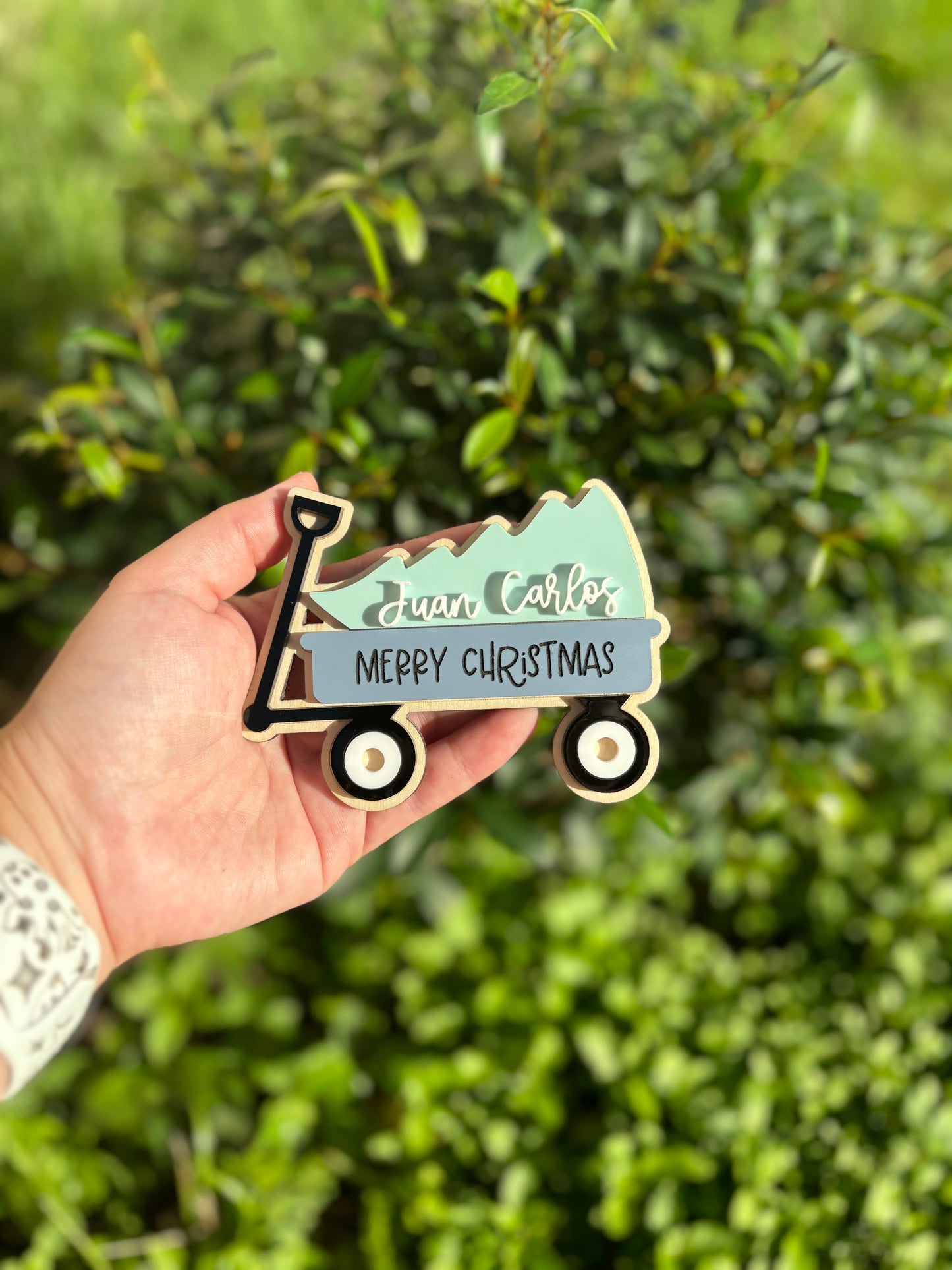 Christmas Wagon Ornament