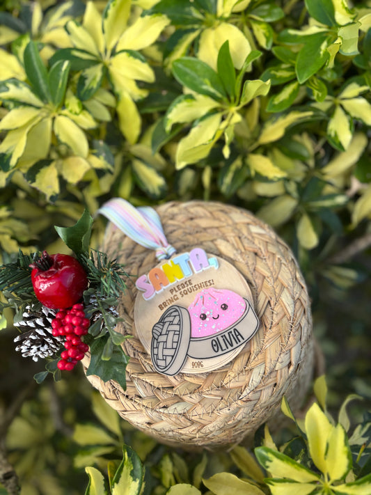 Dumpling ornament