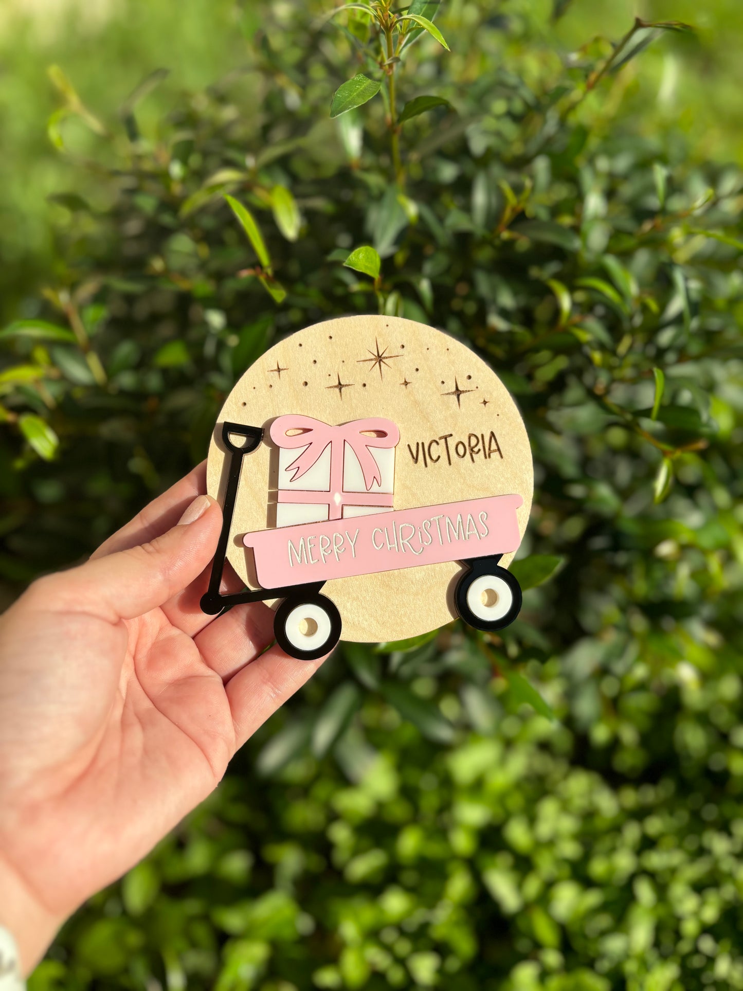 Christmas Wagon Ornament