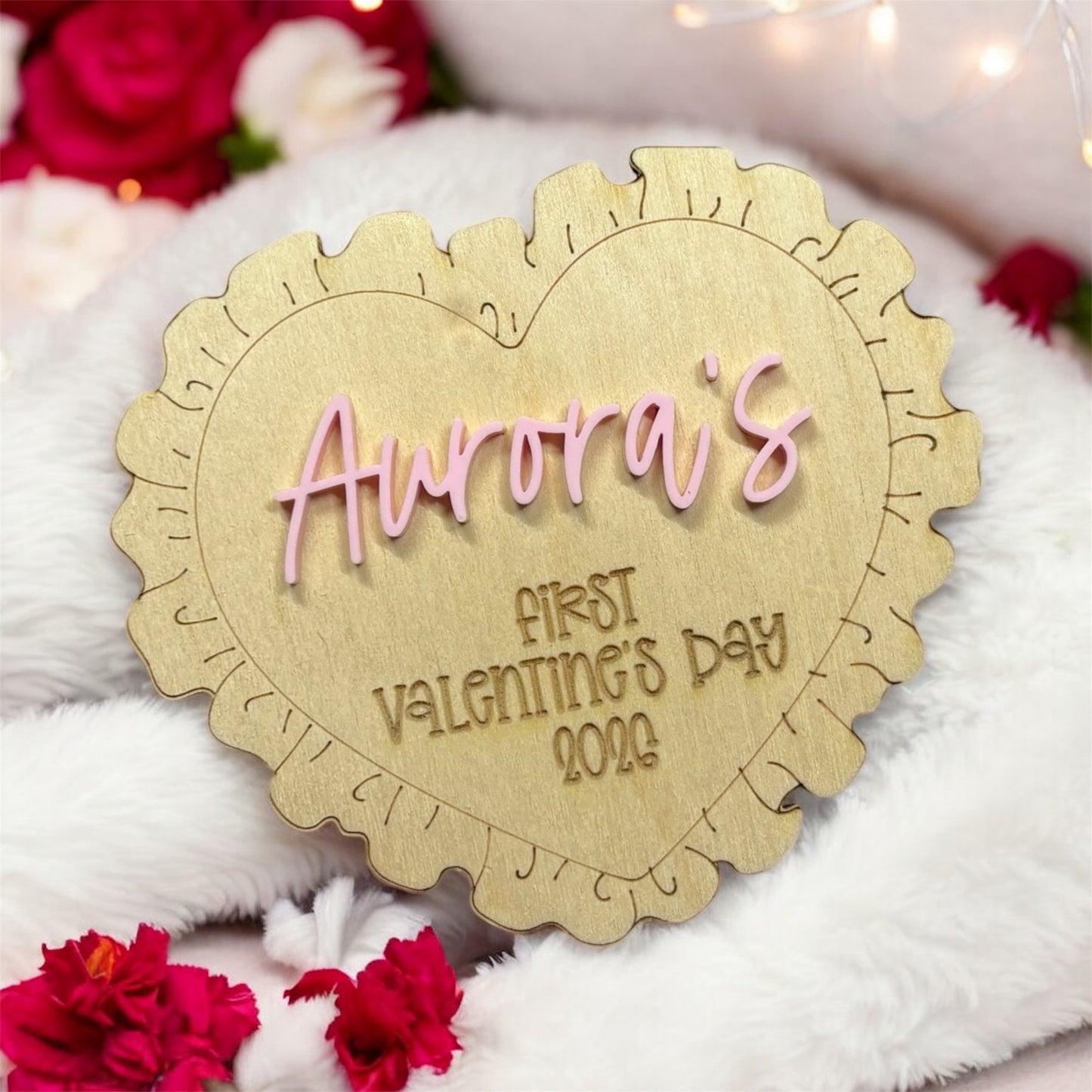 My first valentines baby keepsake