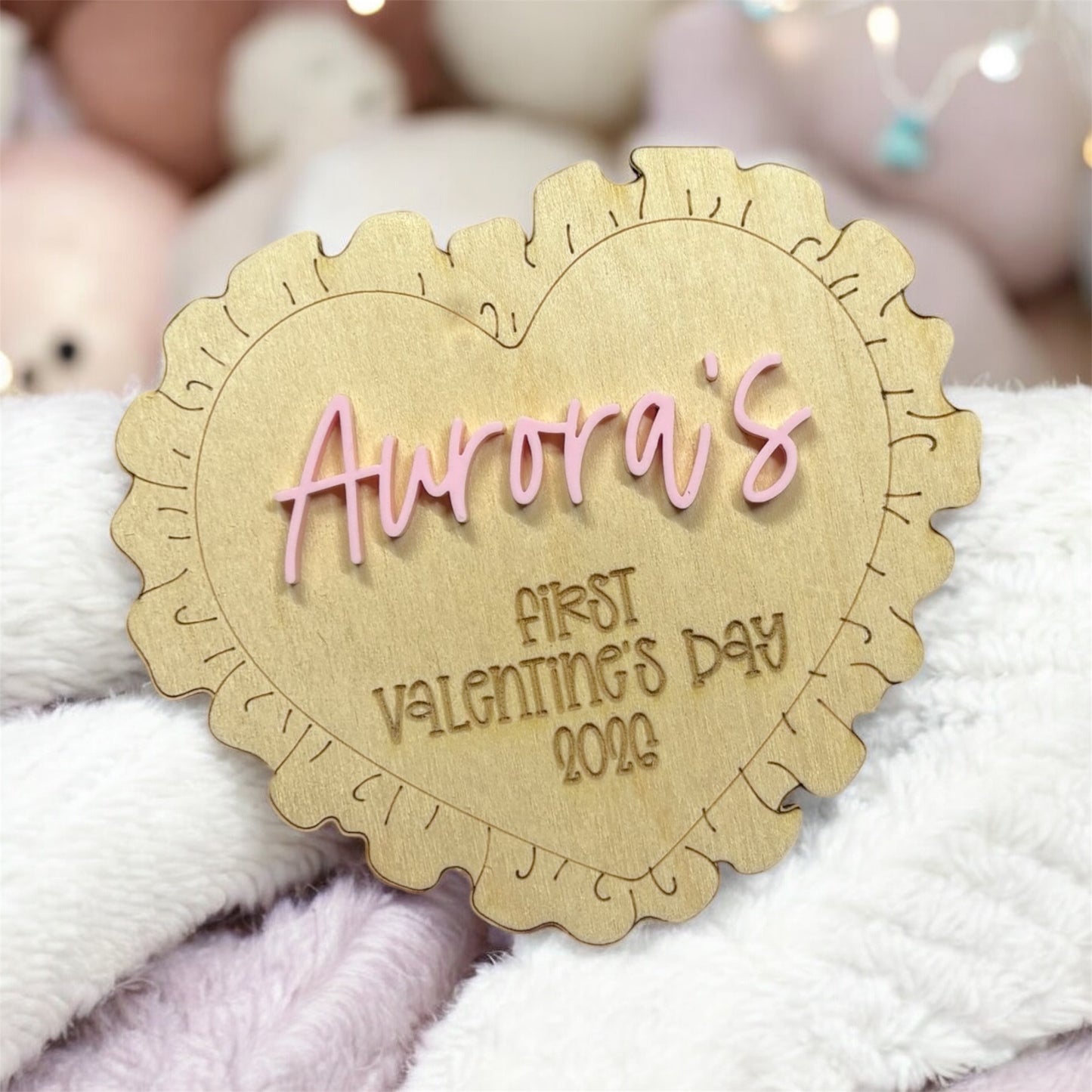 My first valentines baby keepsake