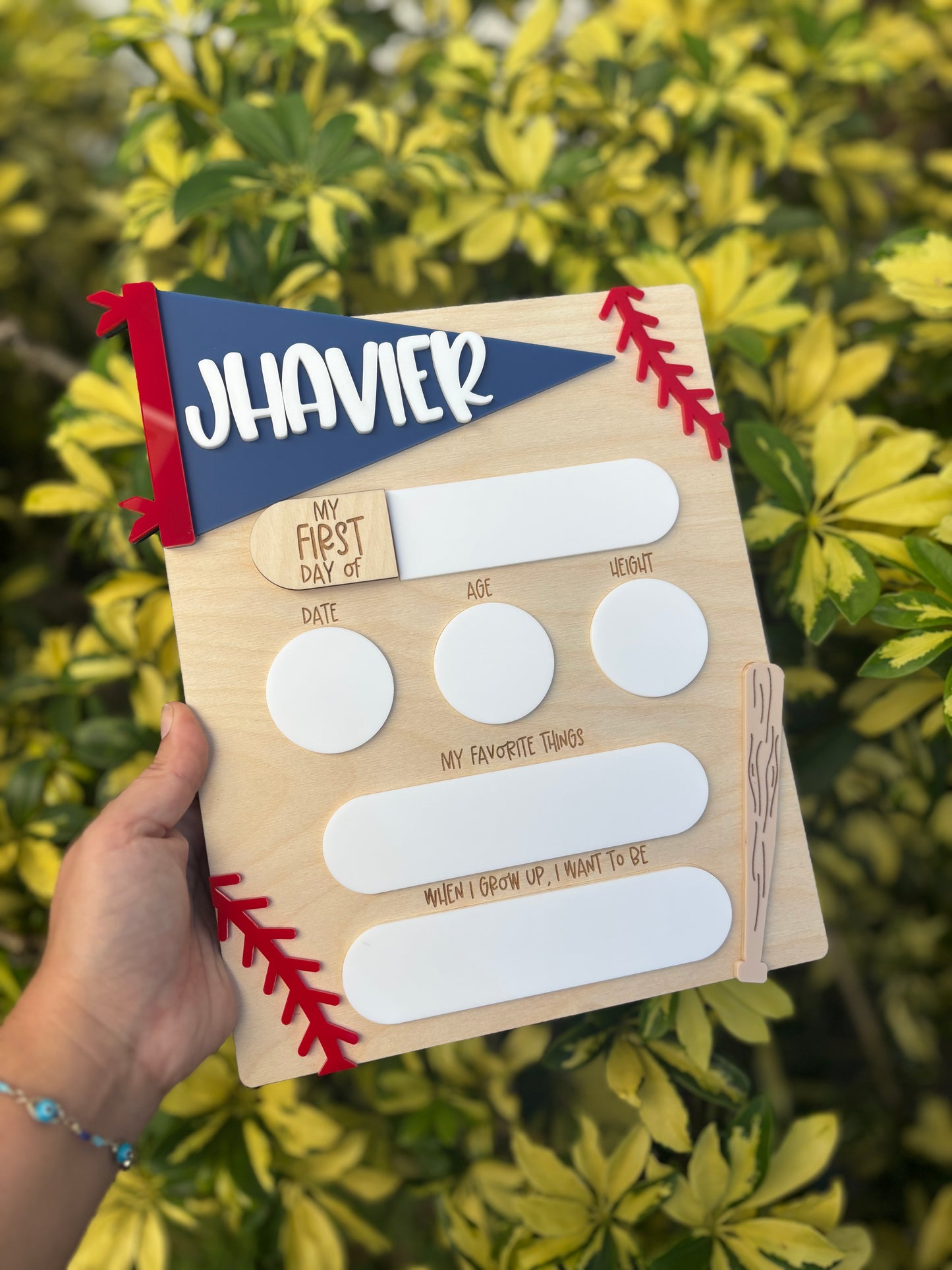 Baseball interchangeable board