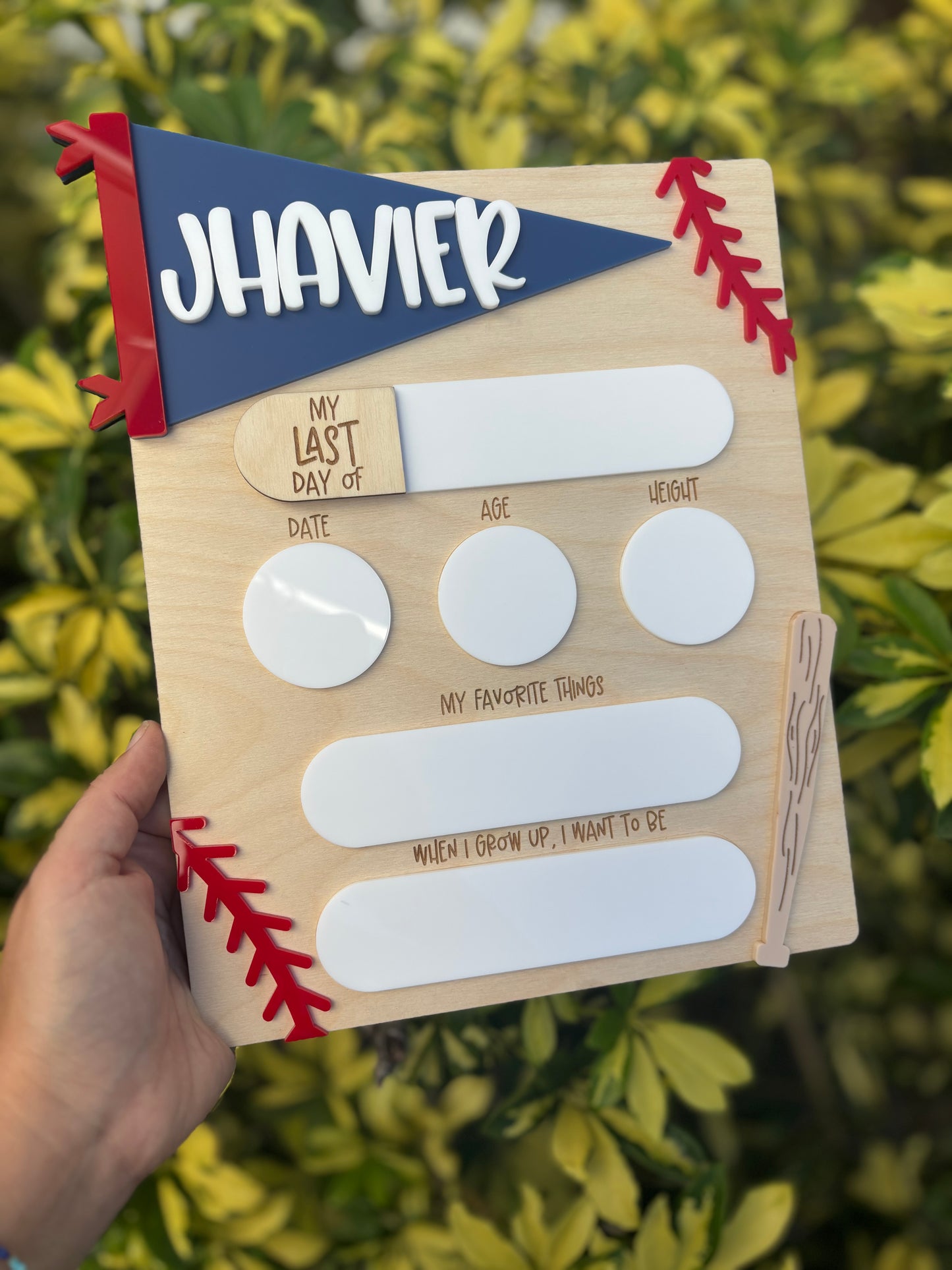 Baseball interchangeable board