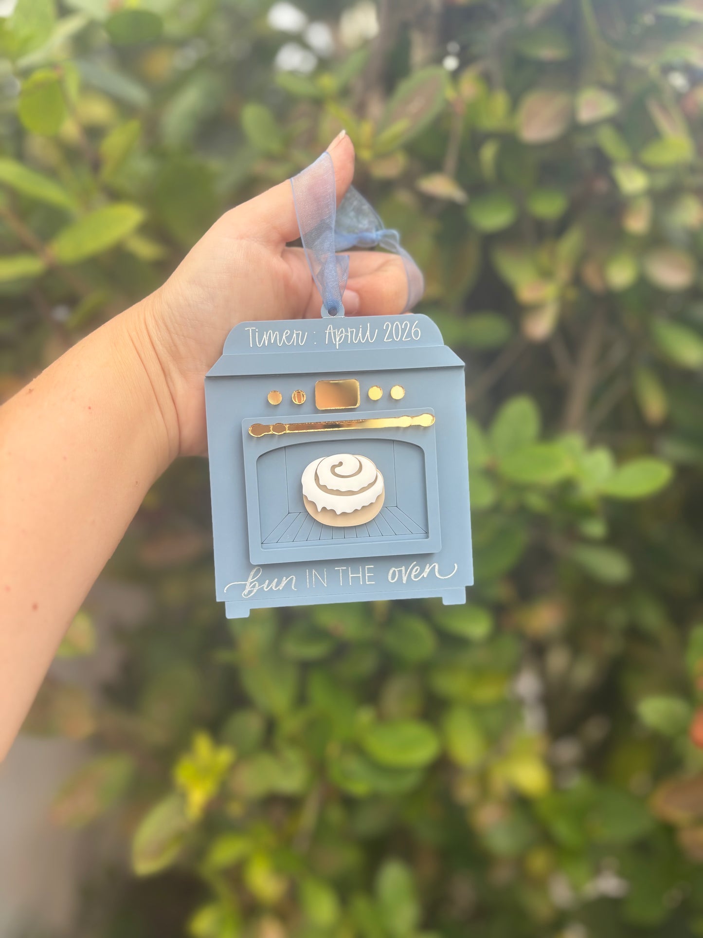 Bun in the oven ornament