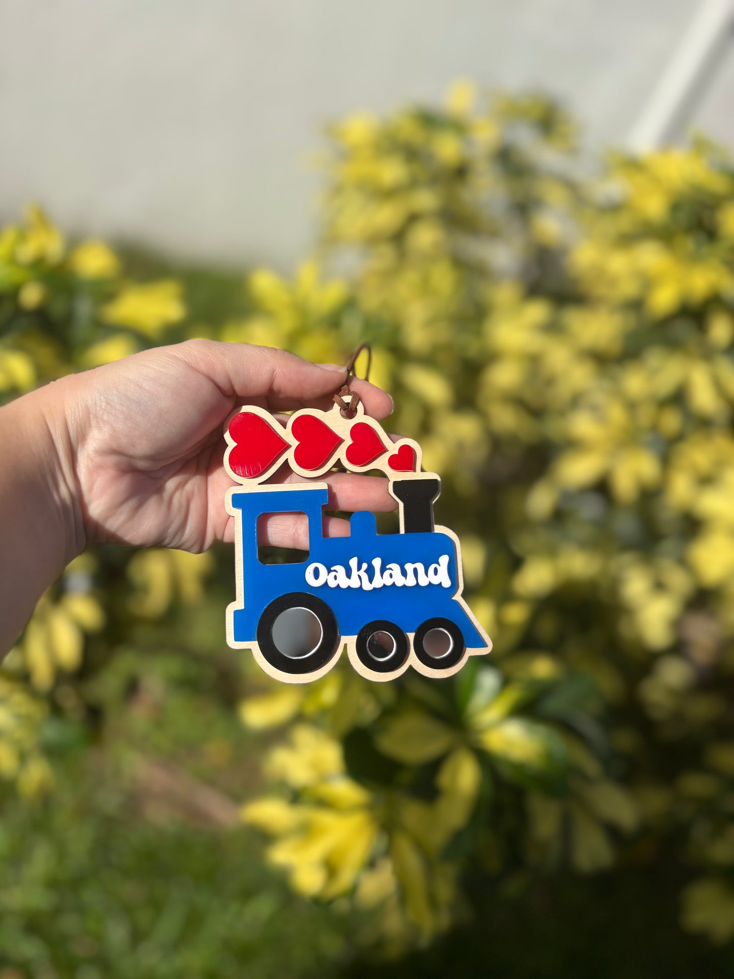 Train Valentines Tag