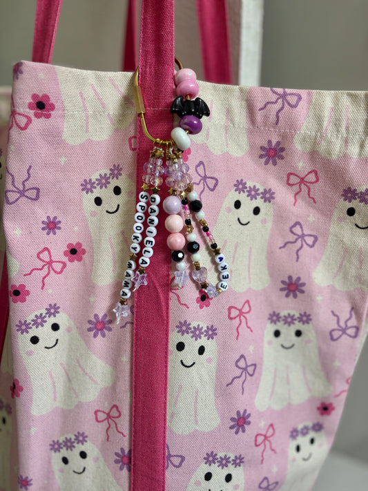 Pastel Halloween bag charm