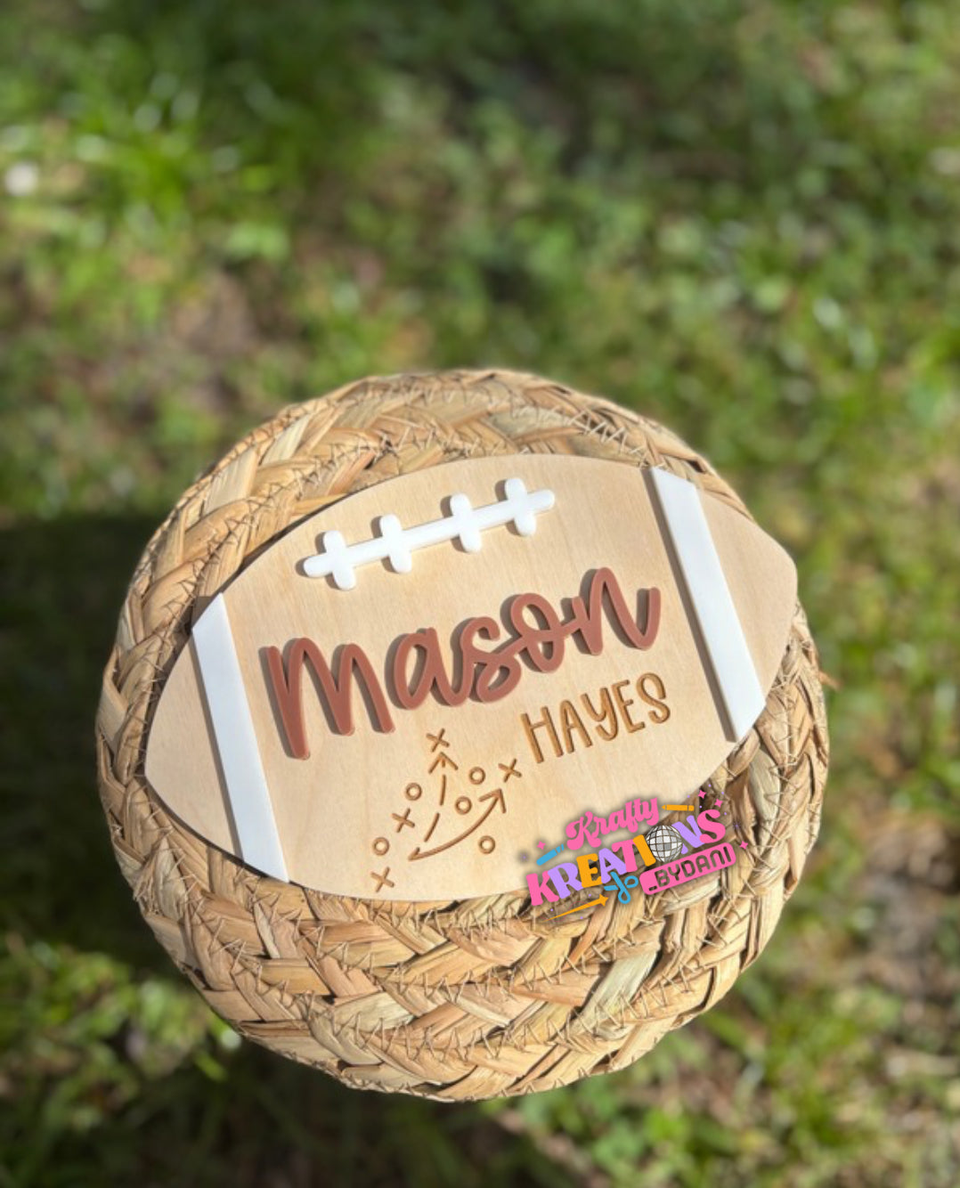 Baby football name announcement