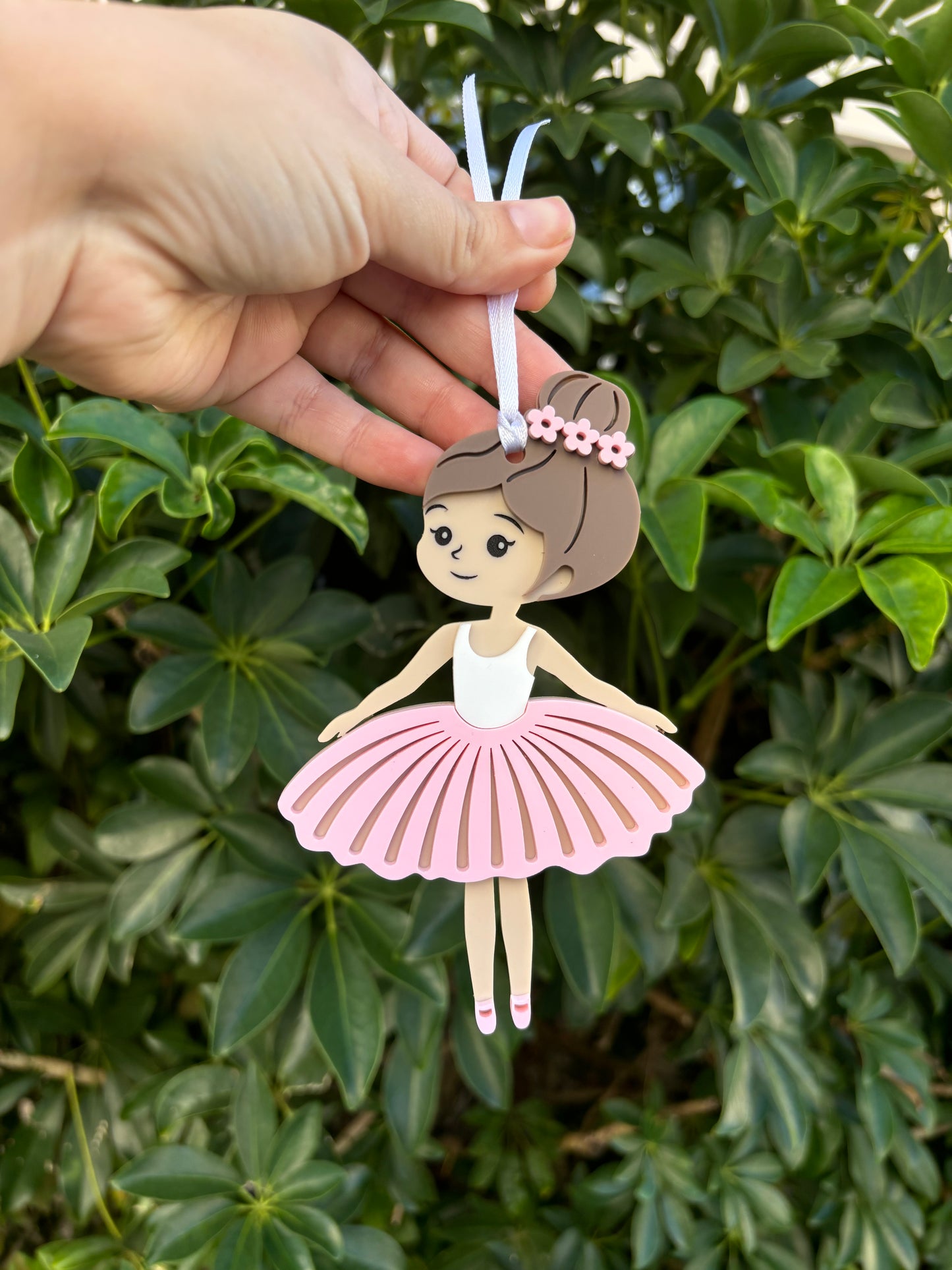 ballerina ornament, personalized dancer ornament, cute dancer ornament