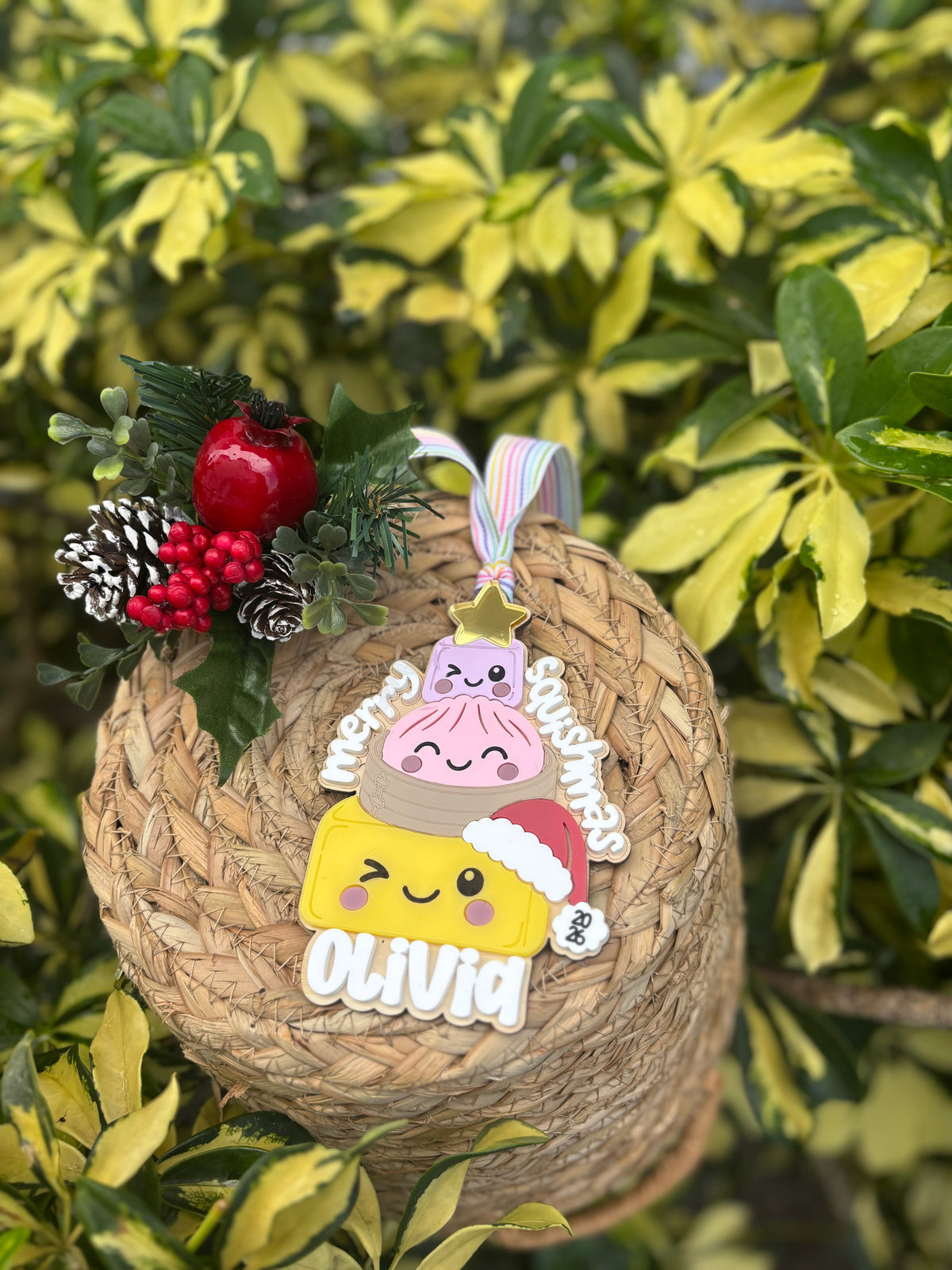 Merry Squishmas ornament