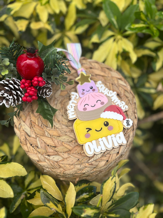 Merry Squishmas ornament