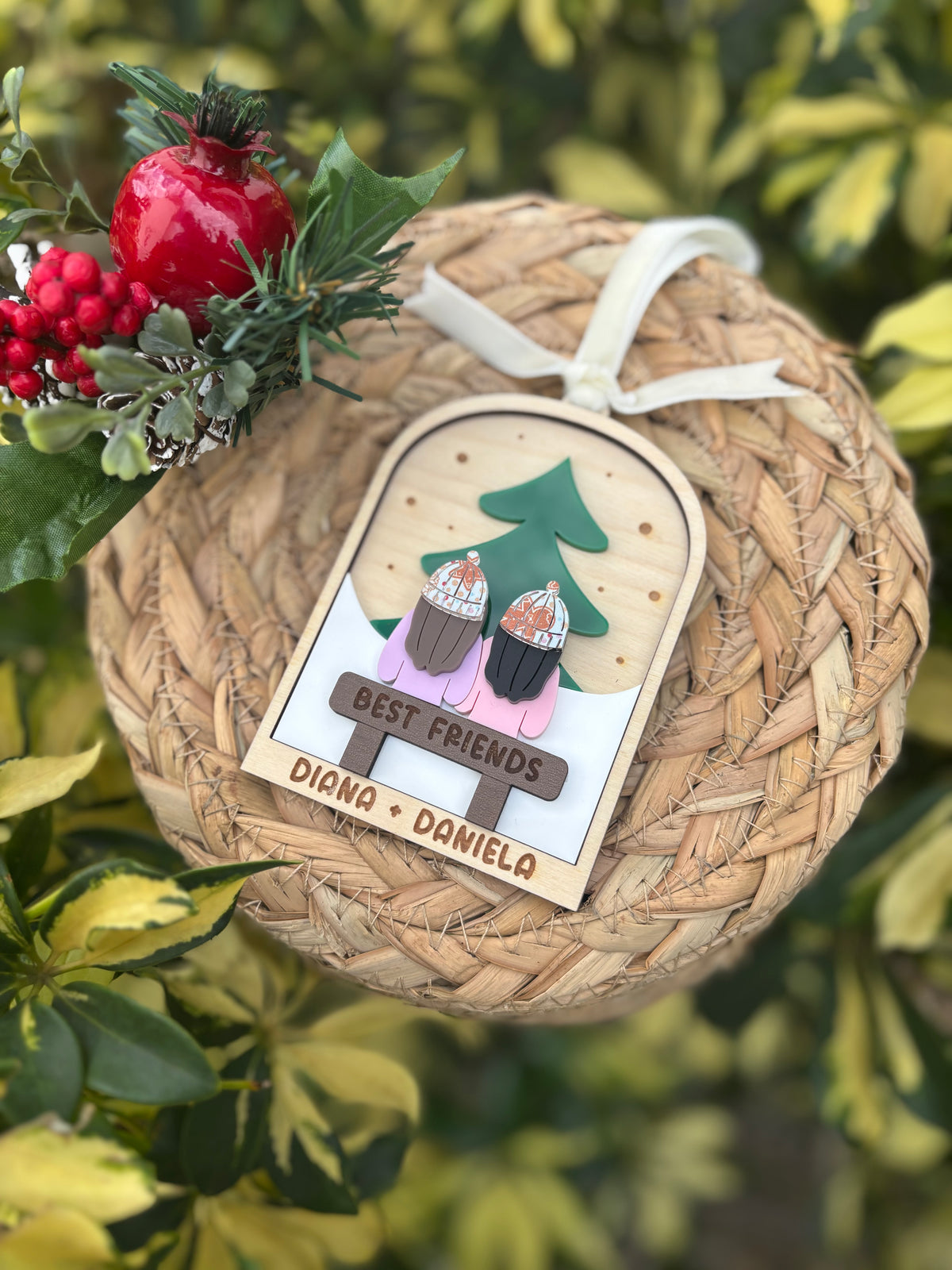 Best friend ornament