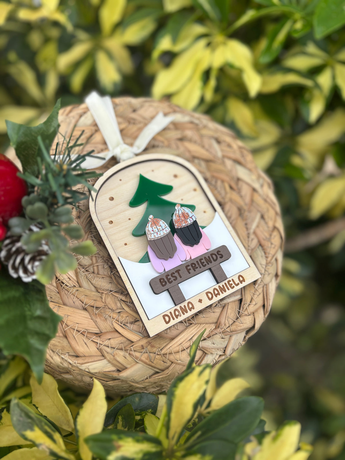 Best friend ornament