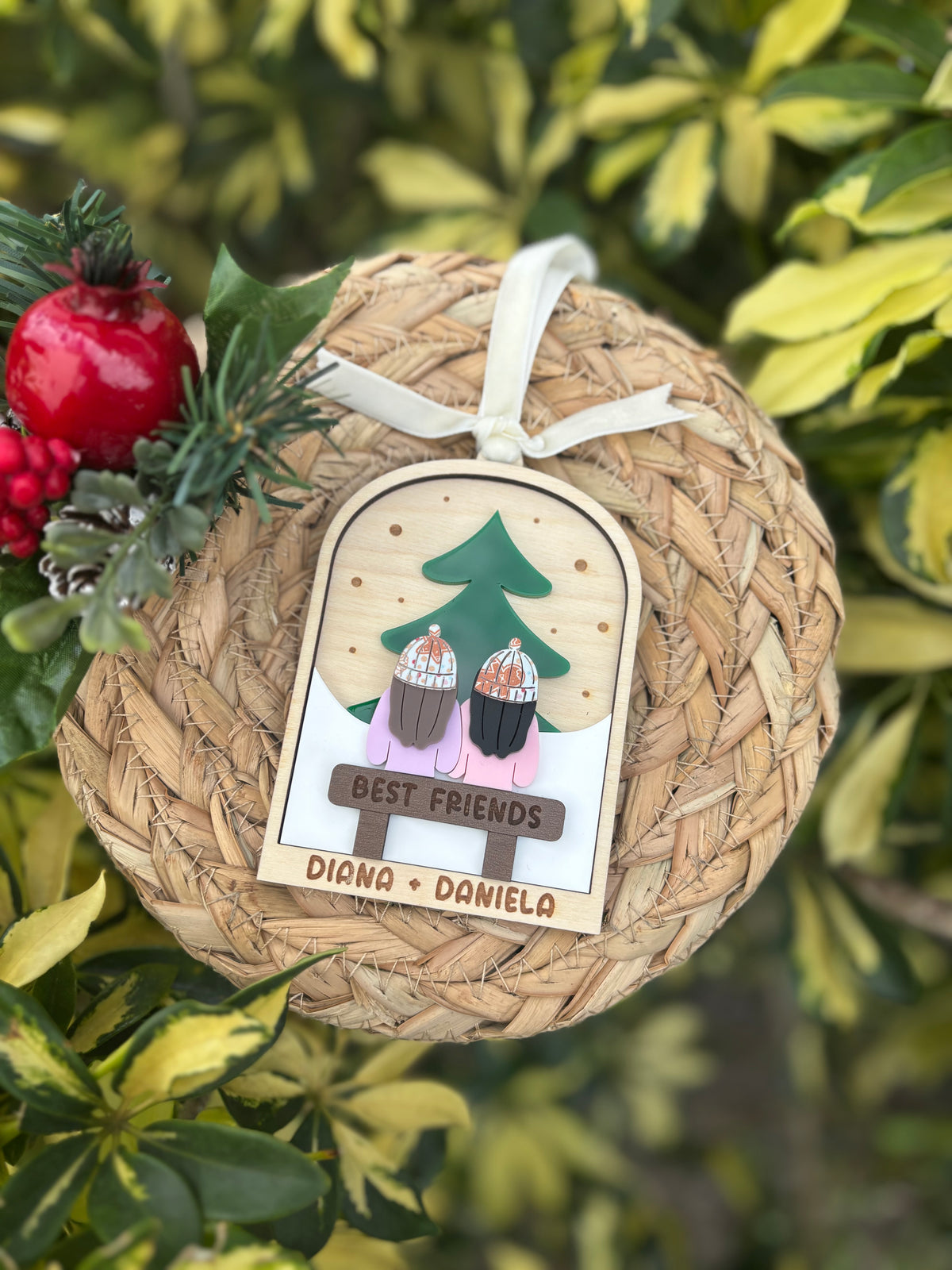 Best friend ornament