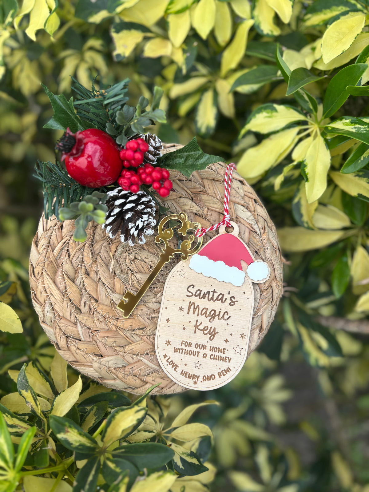Santa's Magic Key Ornament