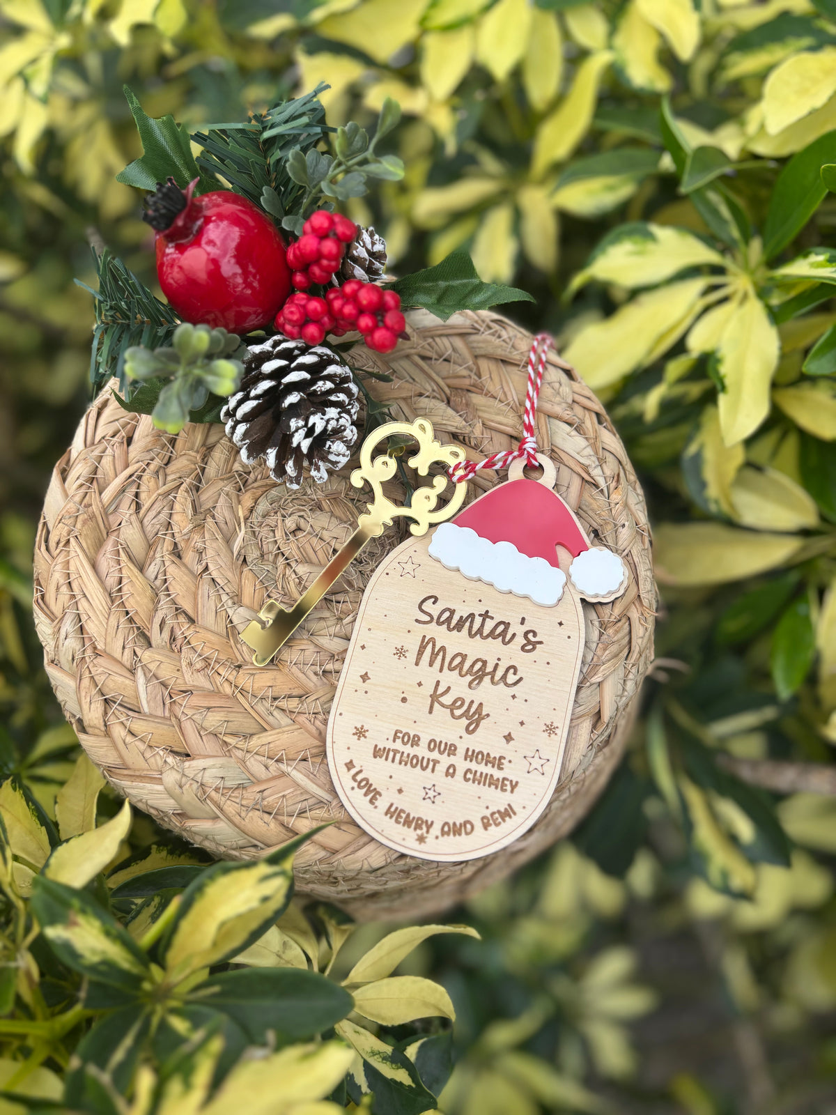 Santa's Magic Key Ornament