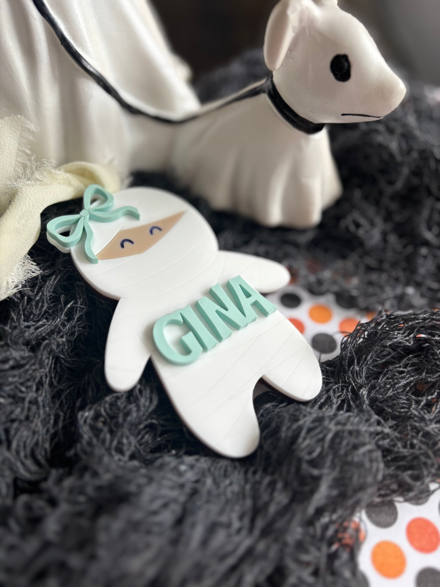 Cute mummy tag