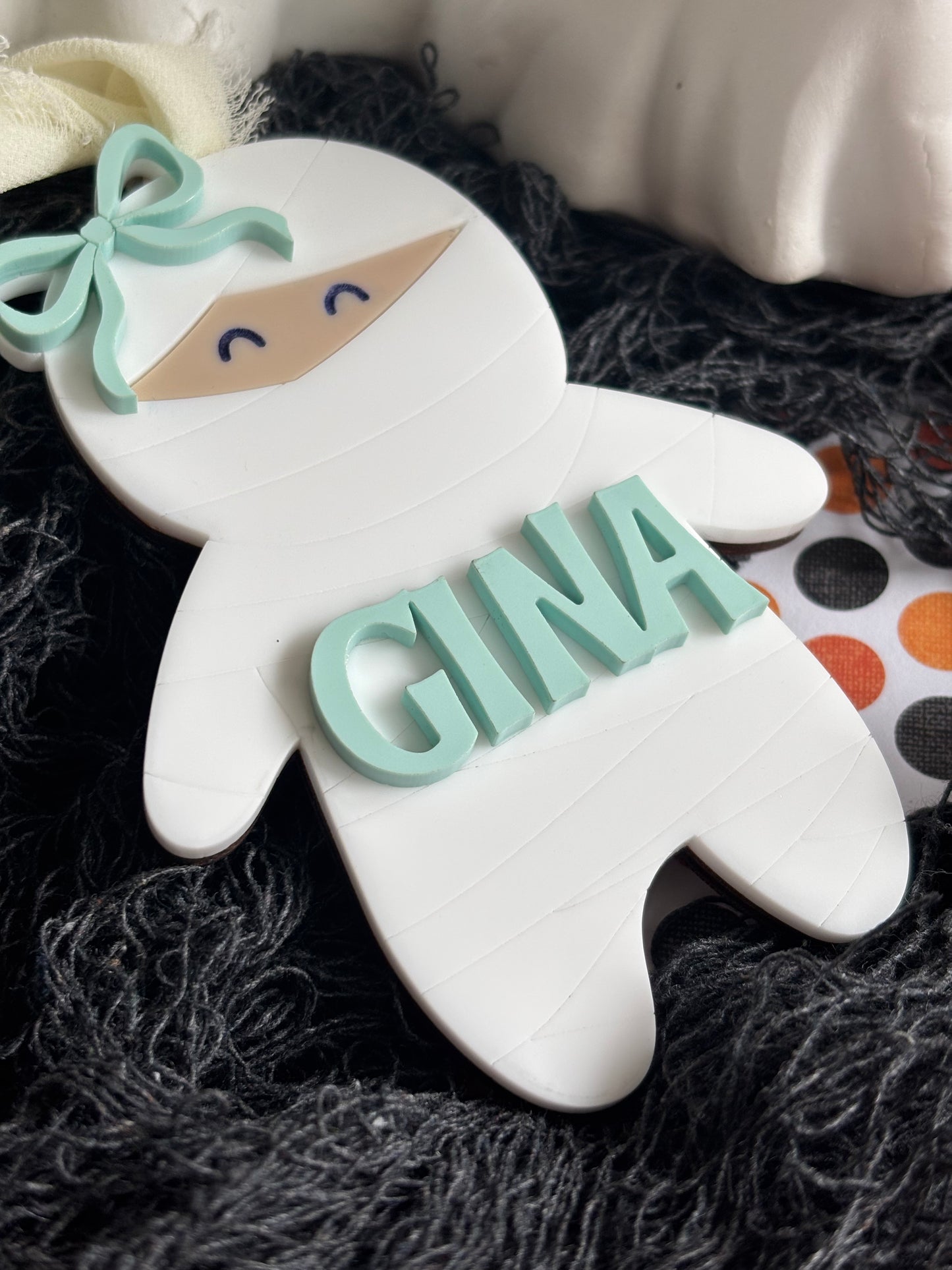 Cute mummy tag