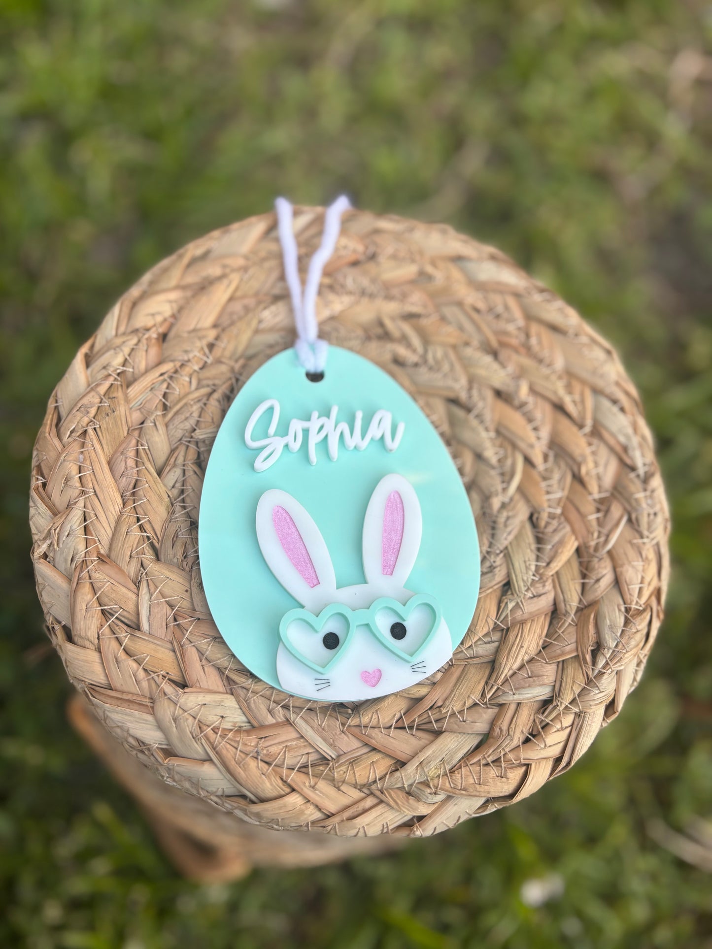 Easter Bunny with glasses