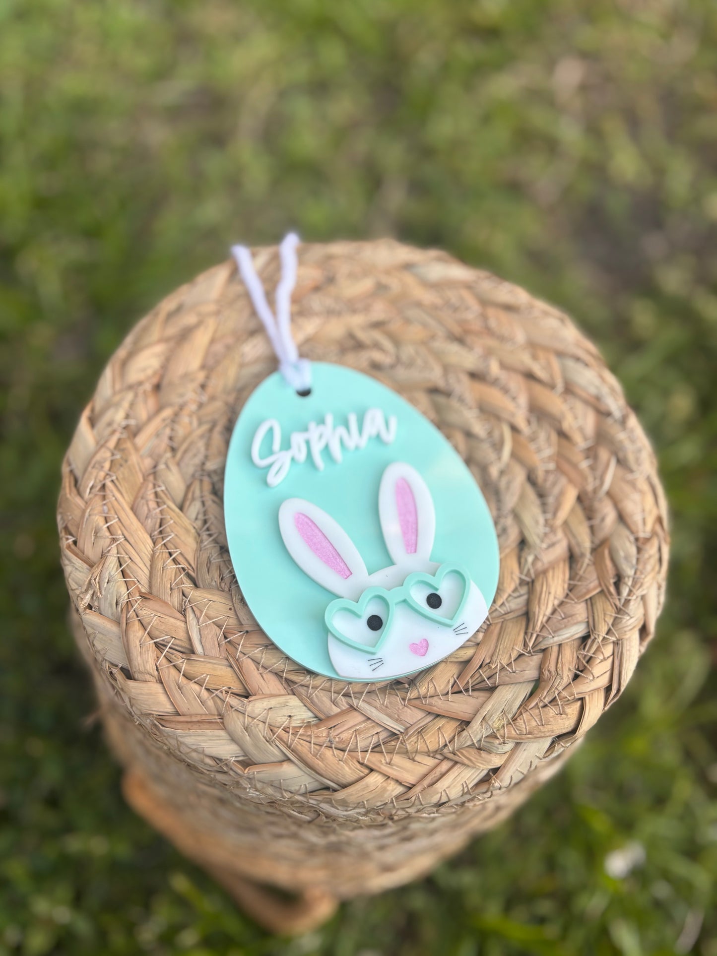 Easter Bunny with glasses