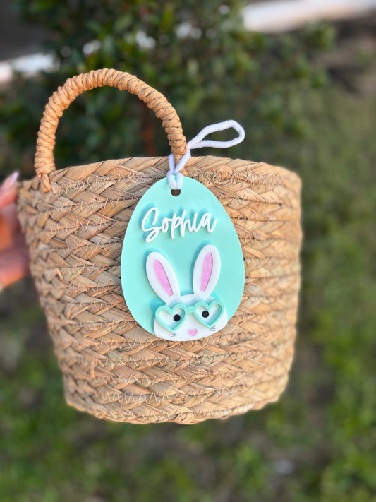 Easter Bunny with glasses