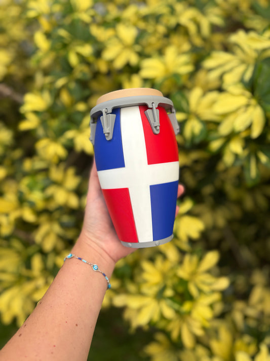 Dominican Flag piggy bank