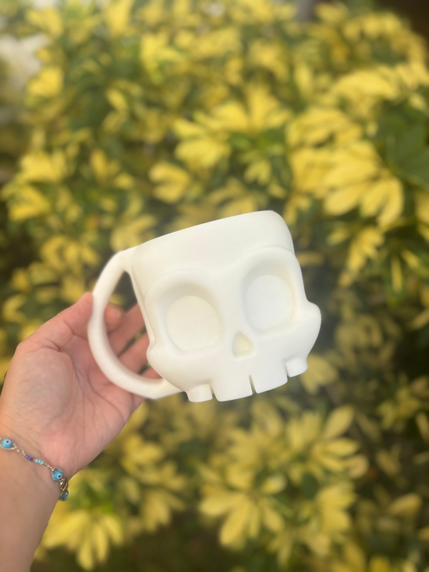 Cute Skull Ice cream holder