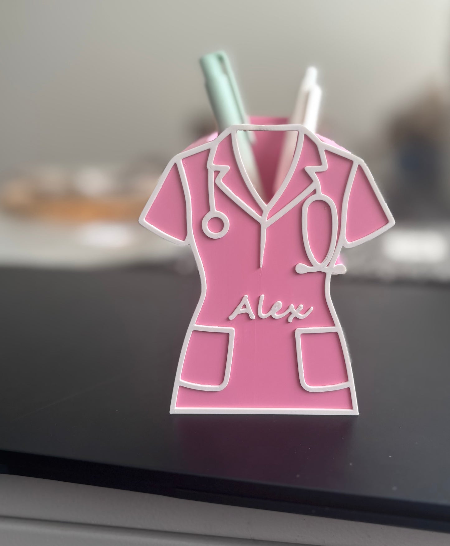 Personalized Nurse/Doctor Pen & Pencil Holder