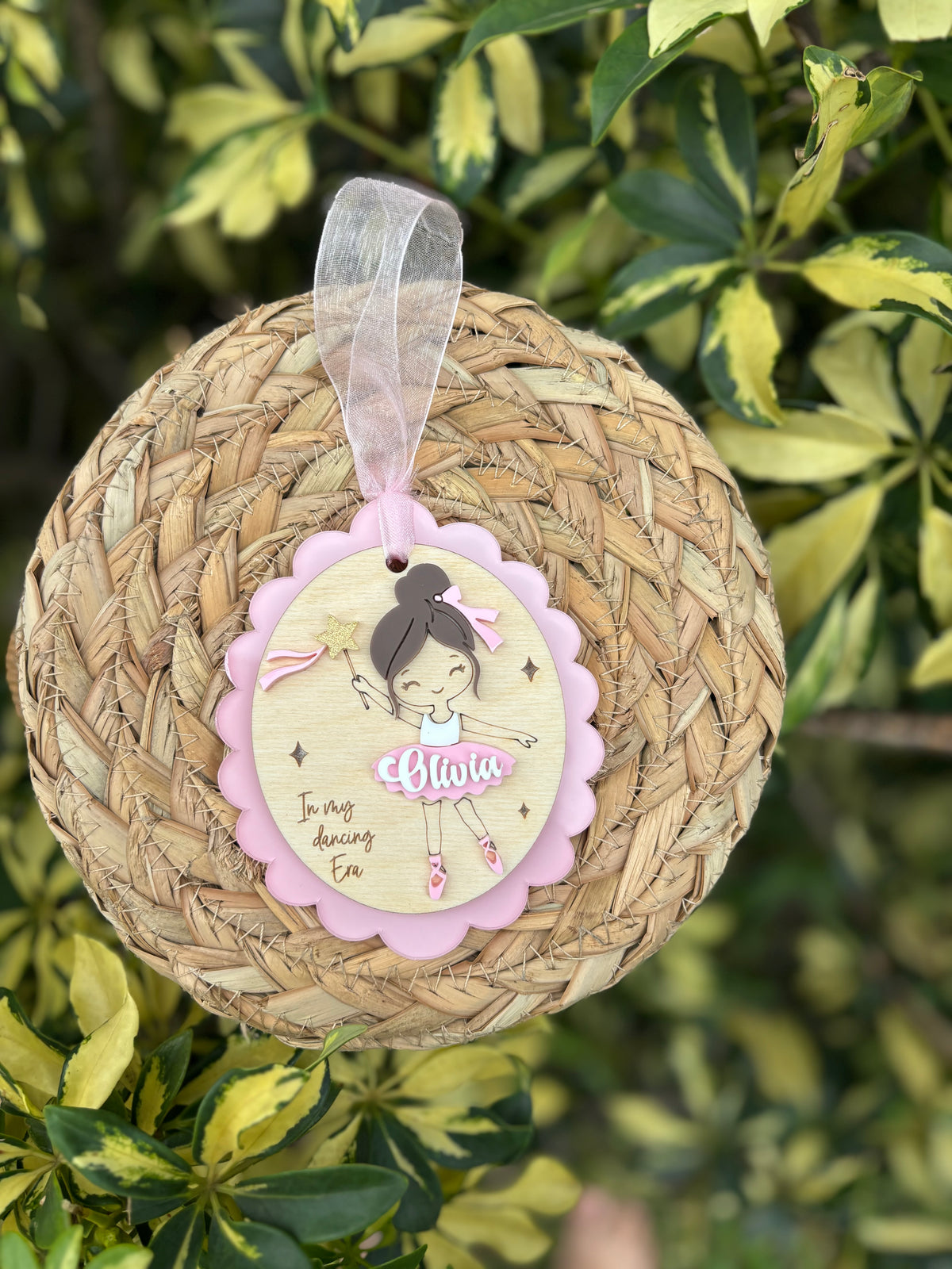Ballerina In my dance era ornament