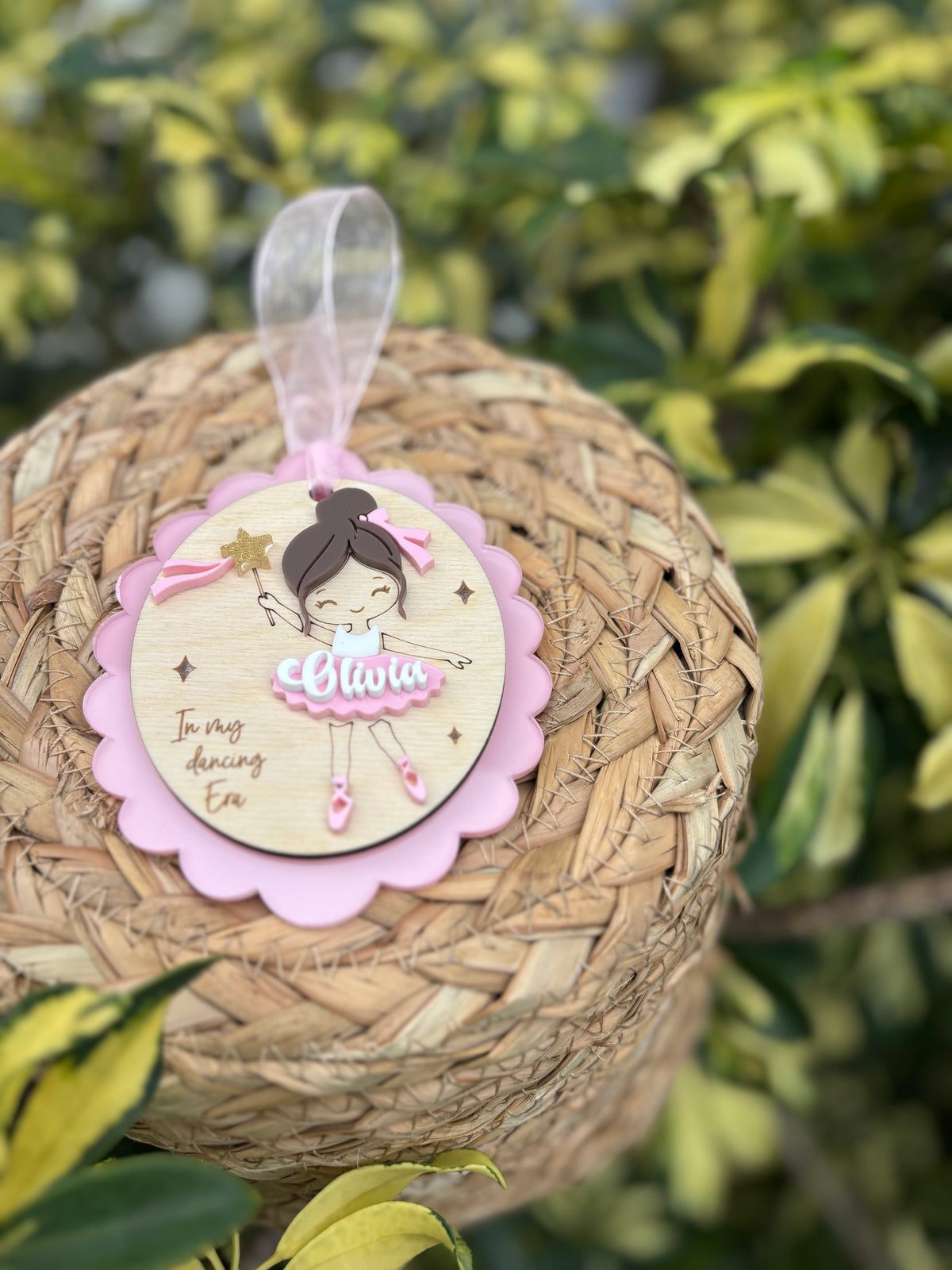 Ballerina In my dance era ornament