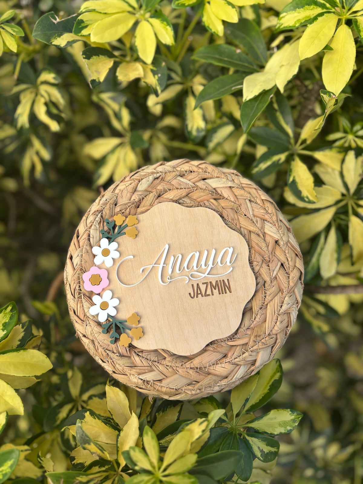 Wildflower Newborn Announcement