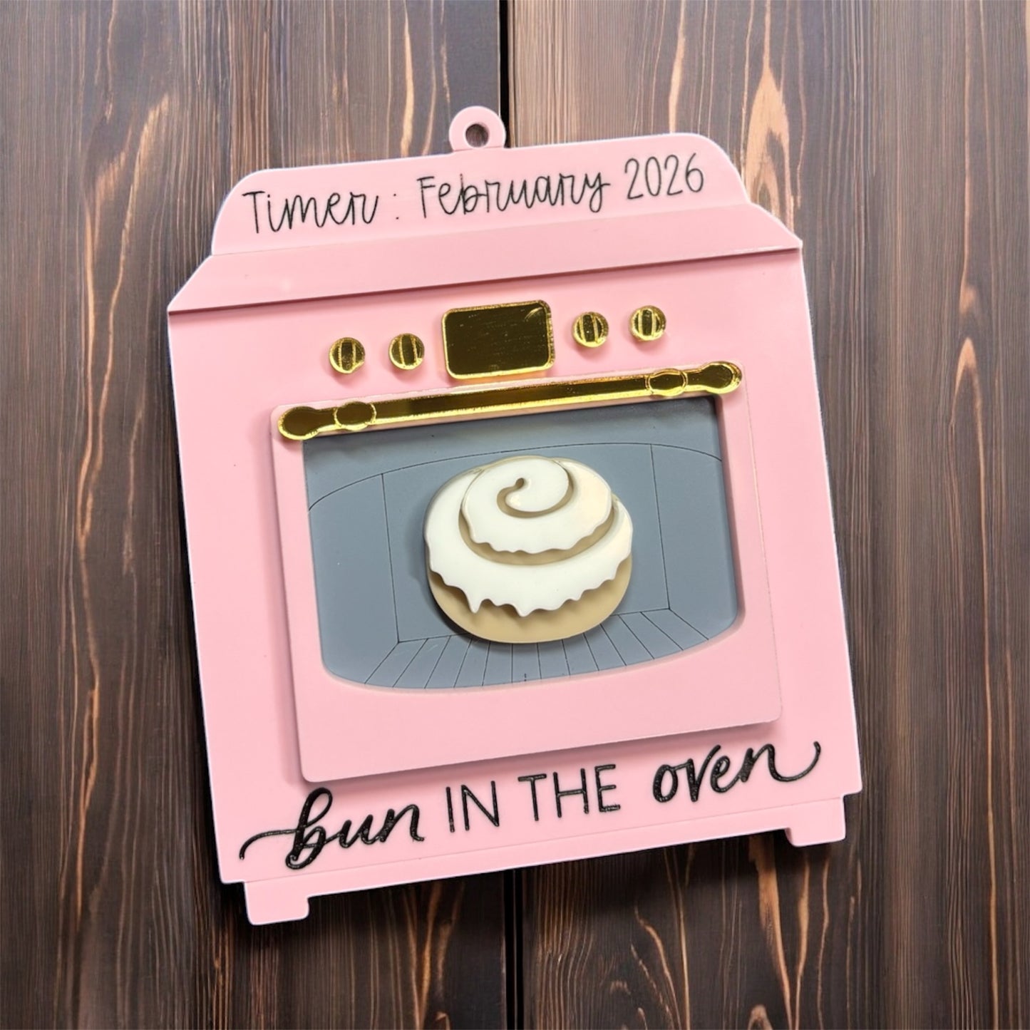 Bun in the oven ornament