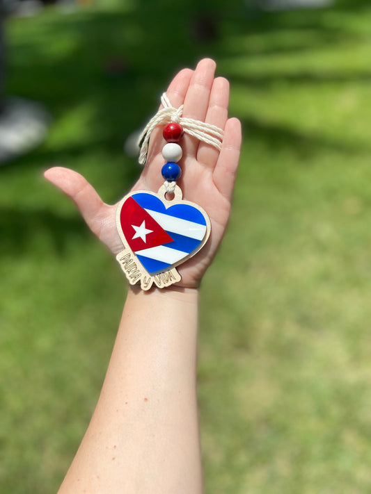 Patria y Vida Car charm| Cuban rear view mirror accessory | Car Charm | Car accessories