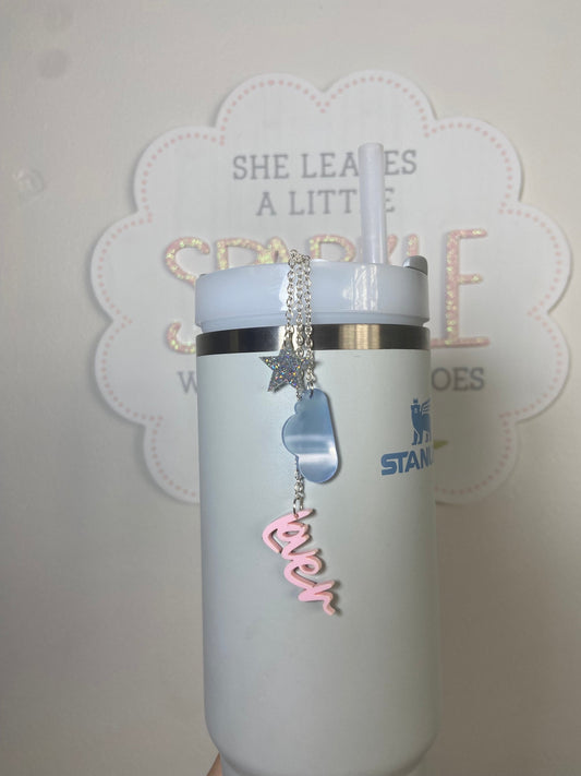 Taylor swift charm, LOVERS charm, Stanley Cup Charm, Bottle Charm, Cup Charm, Tumbler Charm, disco charm, swiftie cup charm, swiftie gift